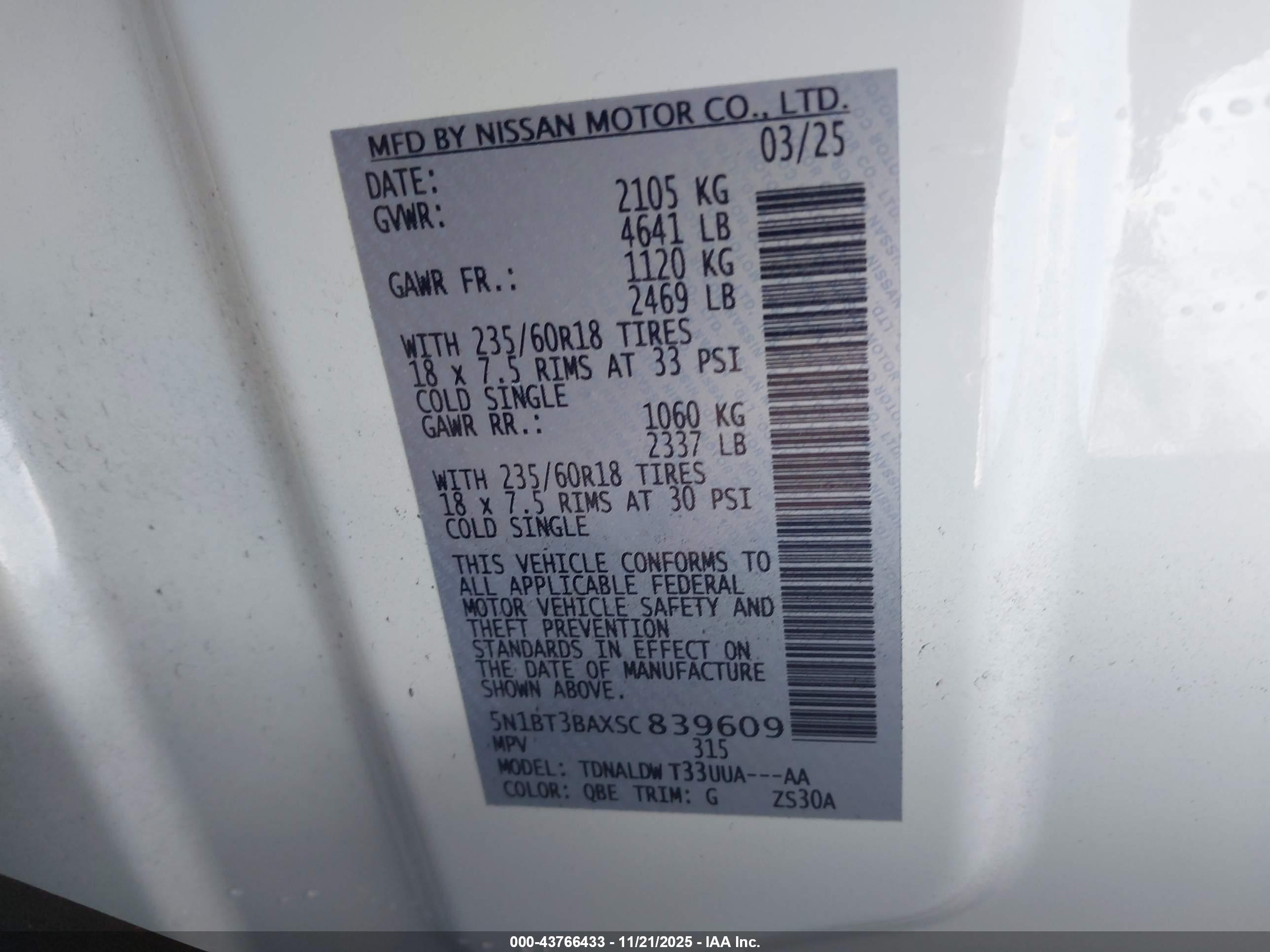 NISSAN ROGUE image 9