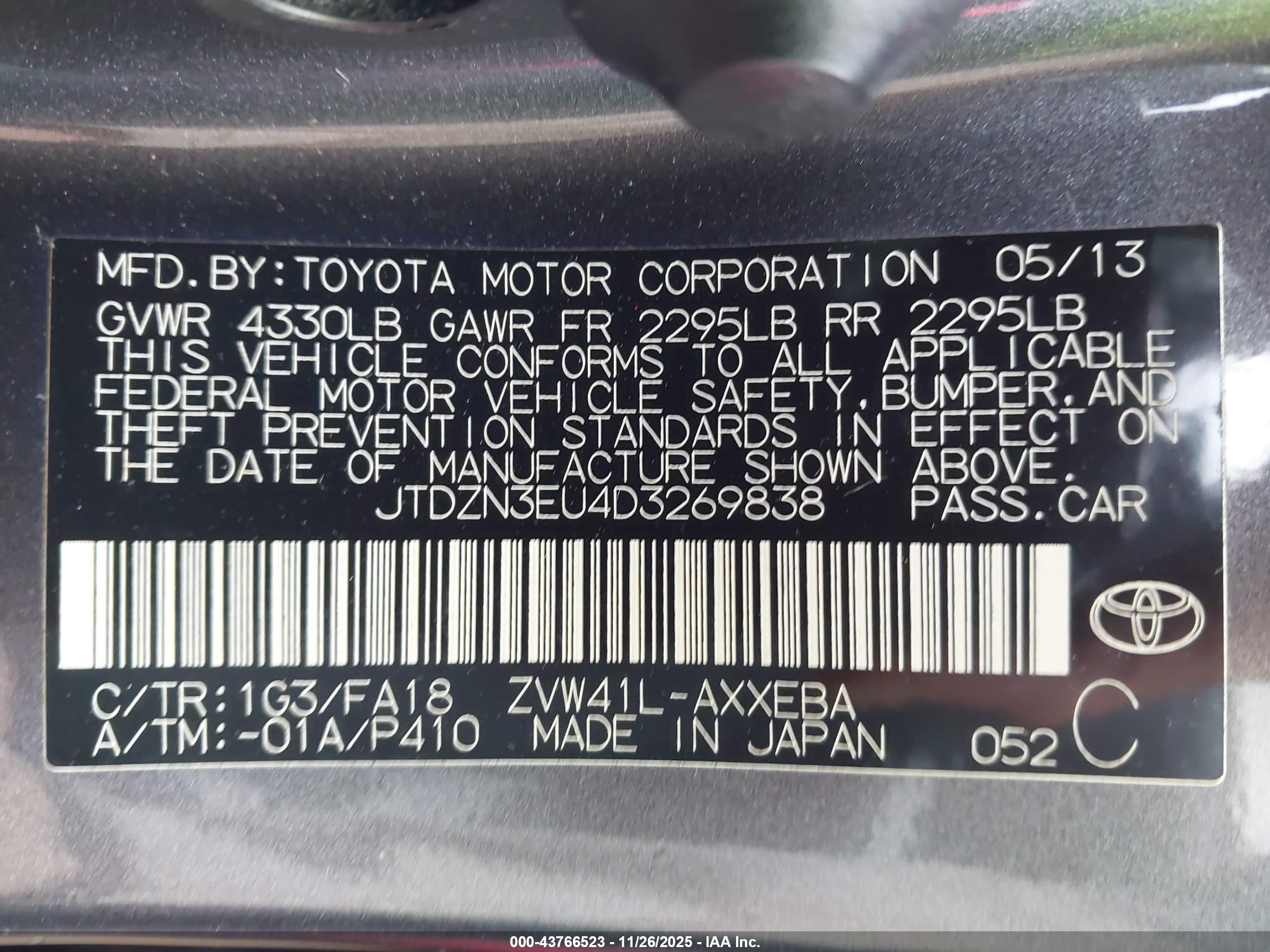TOYOTA PRIUS image 9