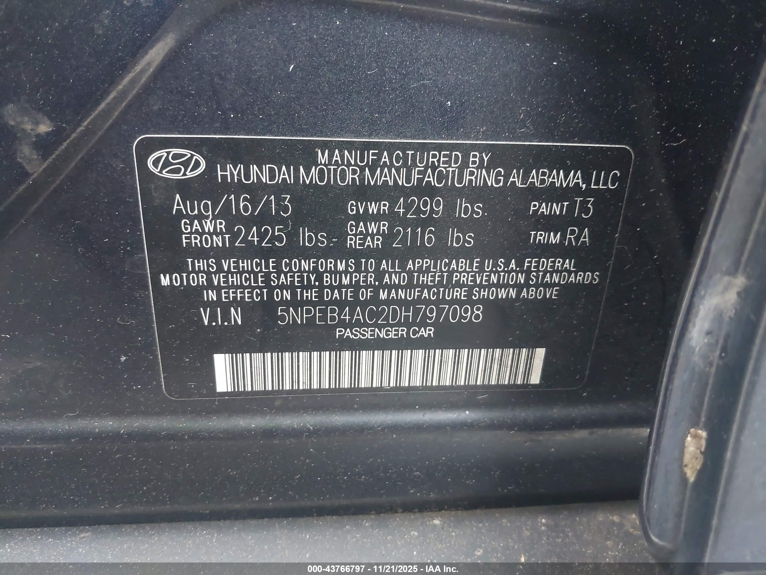 HYUNDAI SONATA image 9