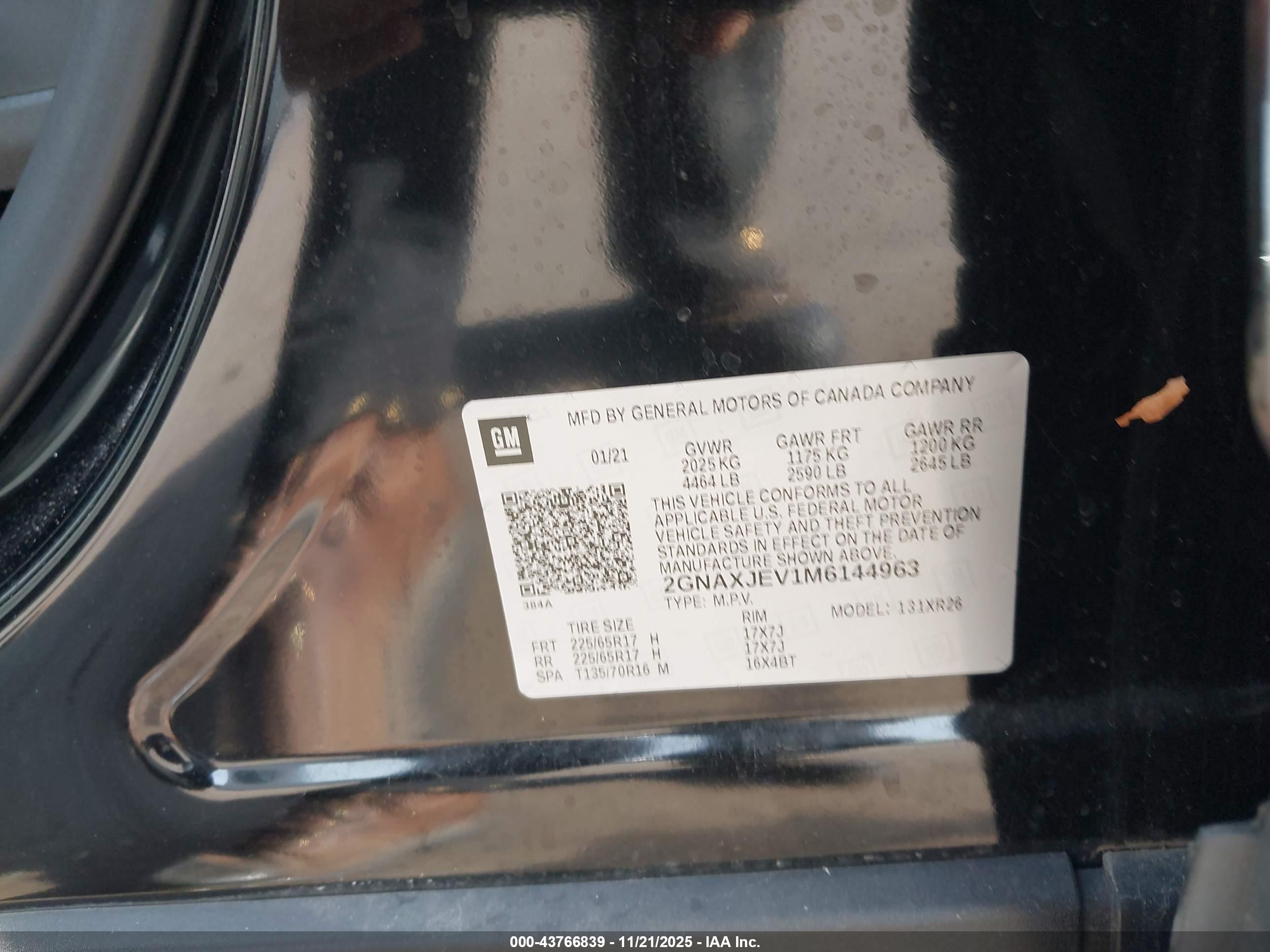 CHEVROLET EQUINOX image 9