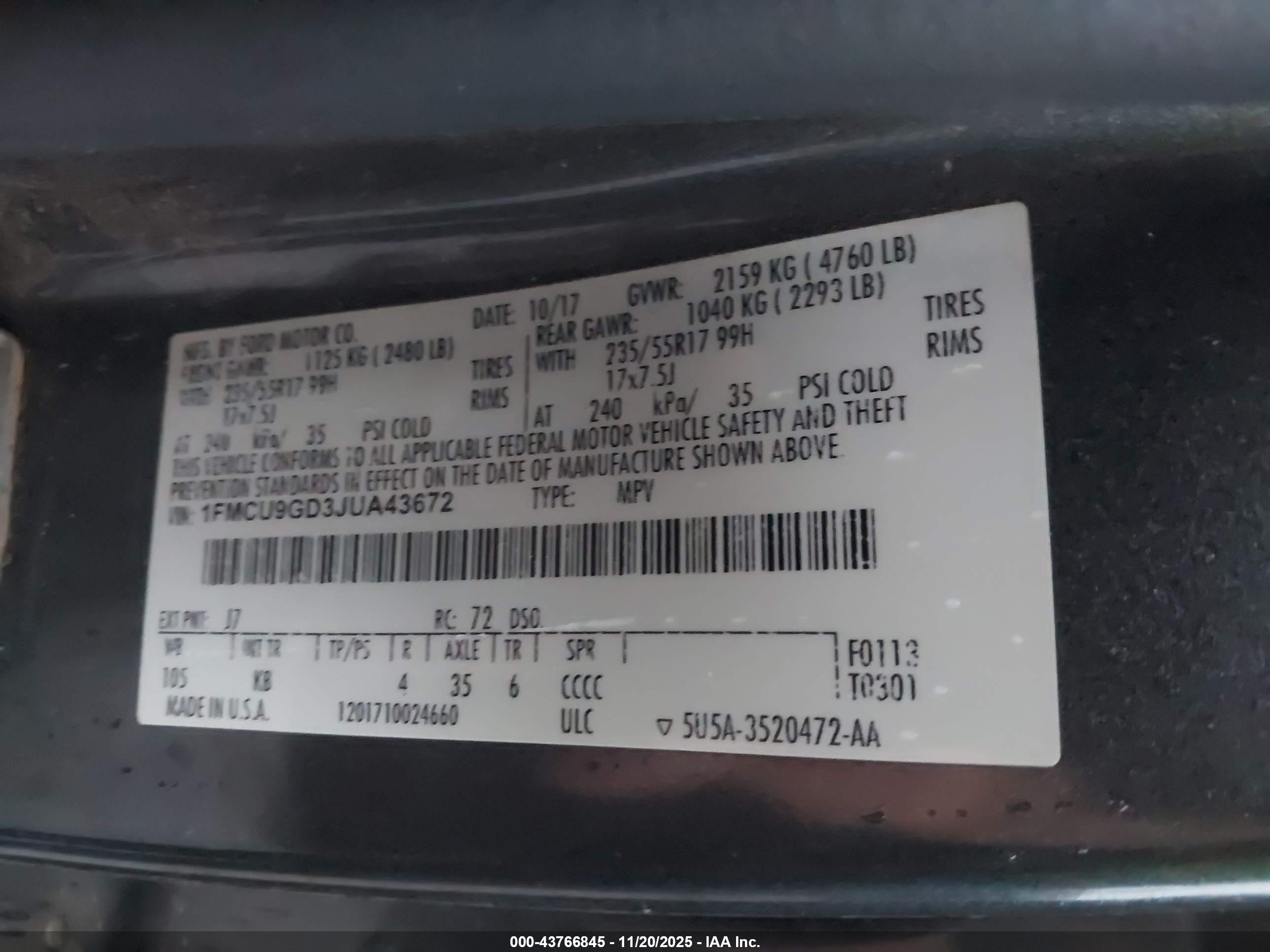 FORD ESCAPE image 9