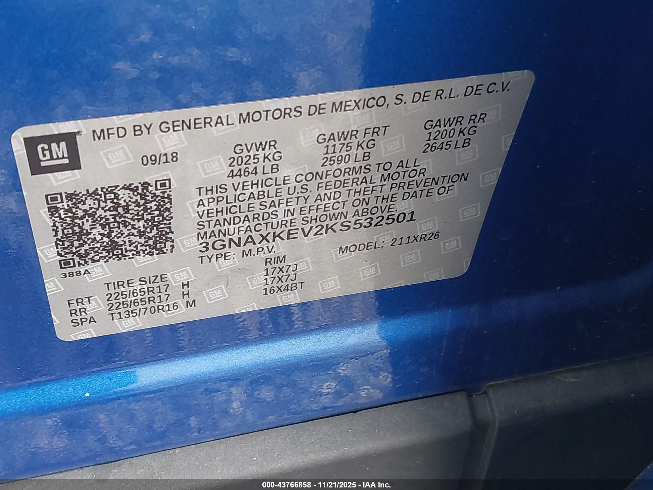 CHEVROLET EQUINOX image 9