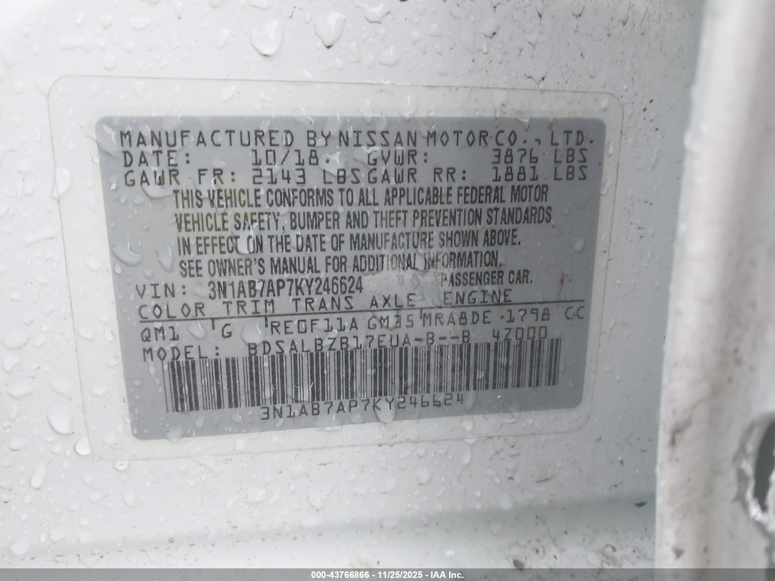 NISSAN SENTRA image 9