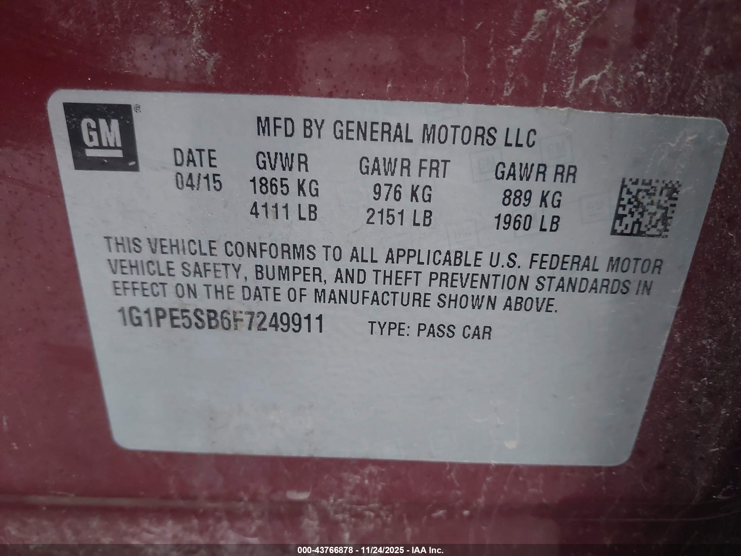 CHEVROLET CRUZE image 9