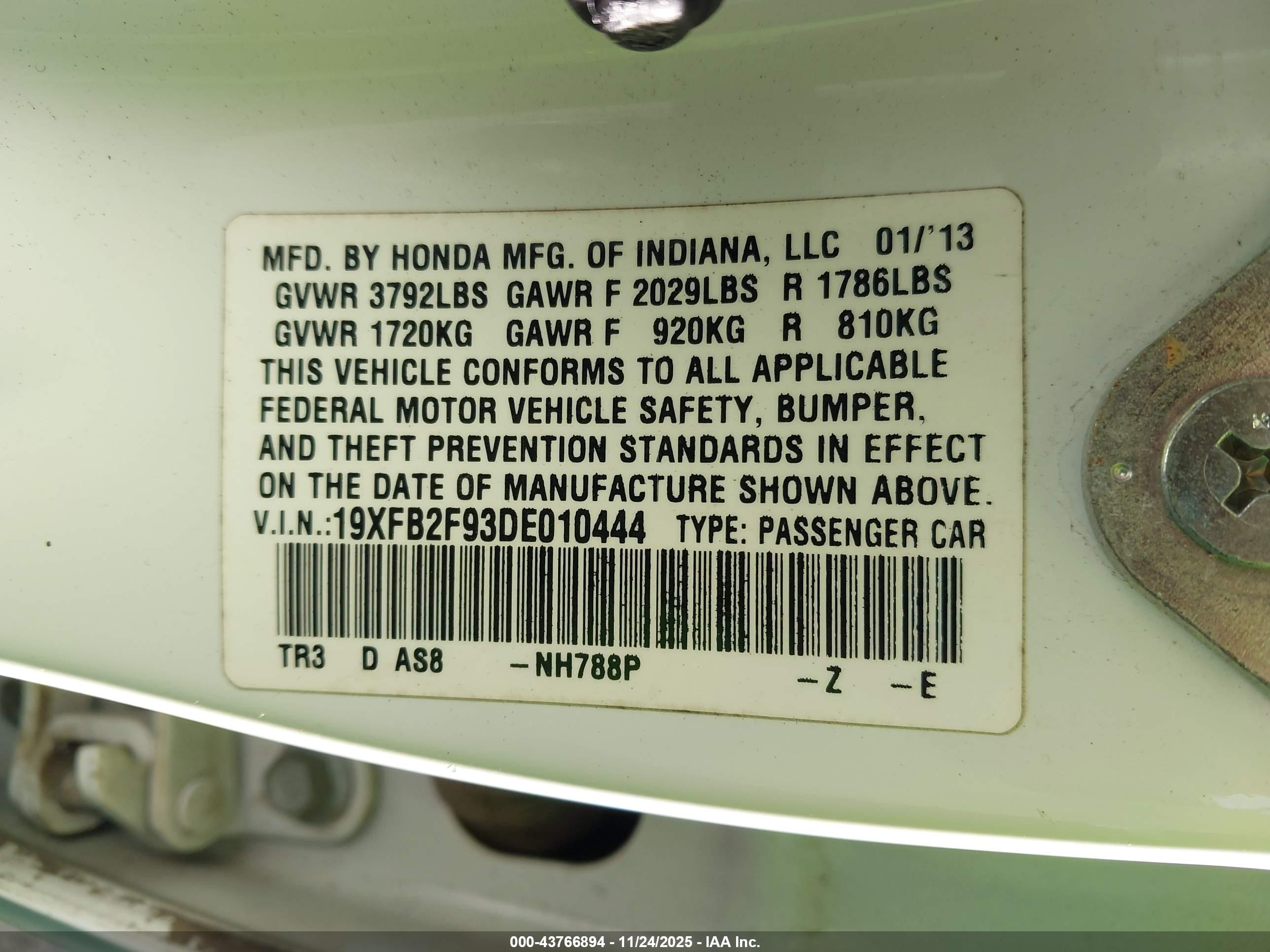 HONDA CIVIC image 9