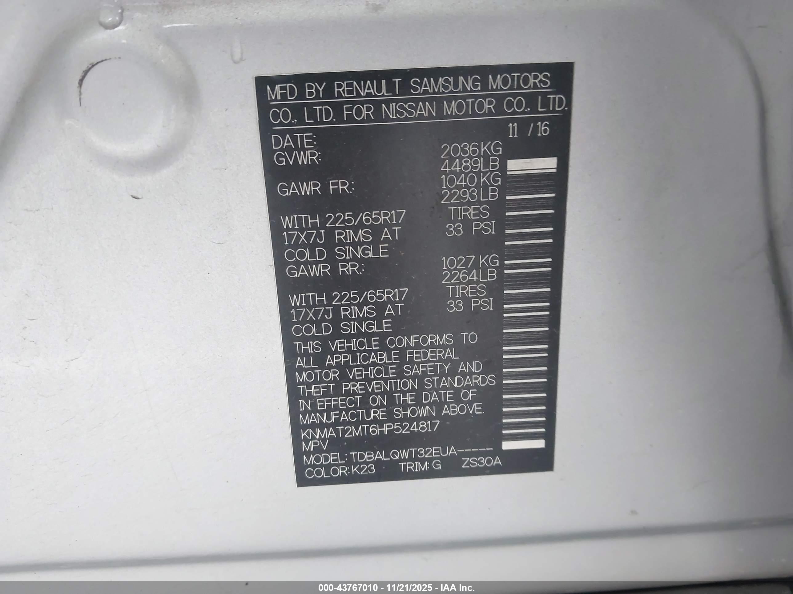 NISSAN ROGUE image 9