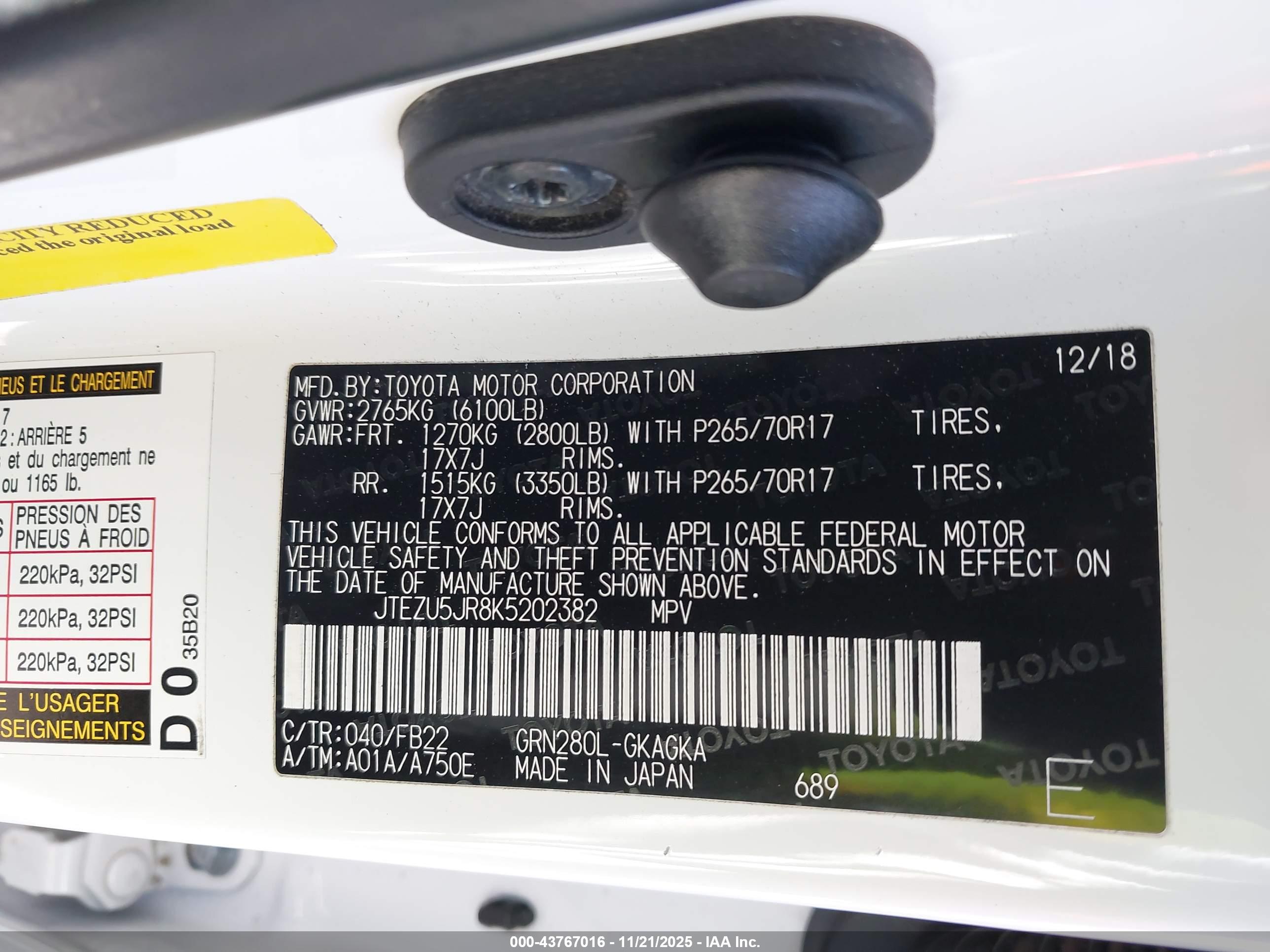 TOYOTA 4RUNNER image 9