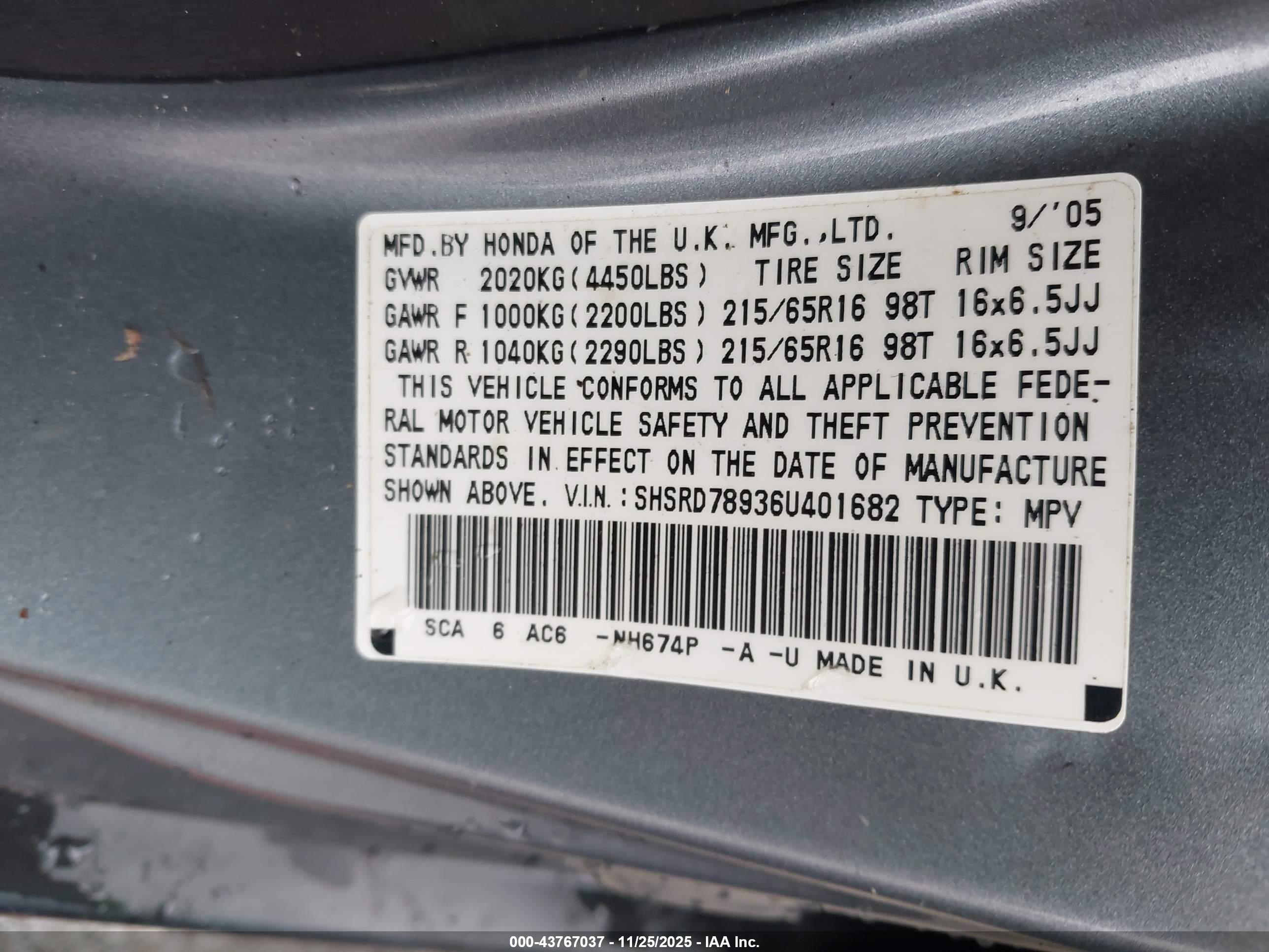HONDA CR-V image 9