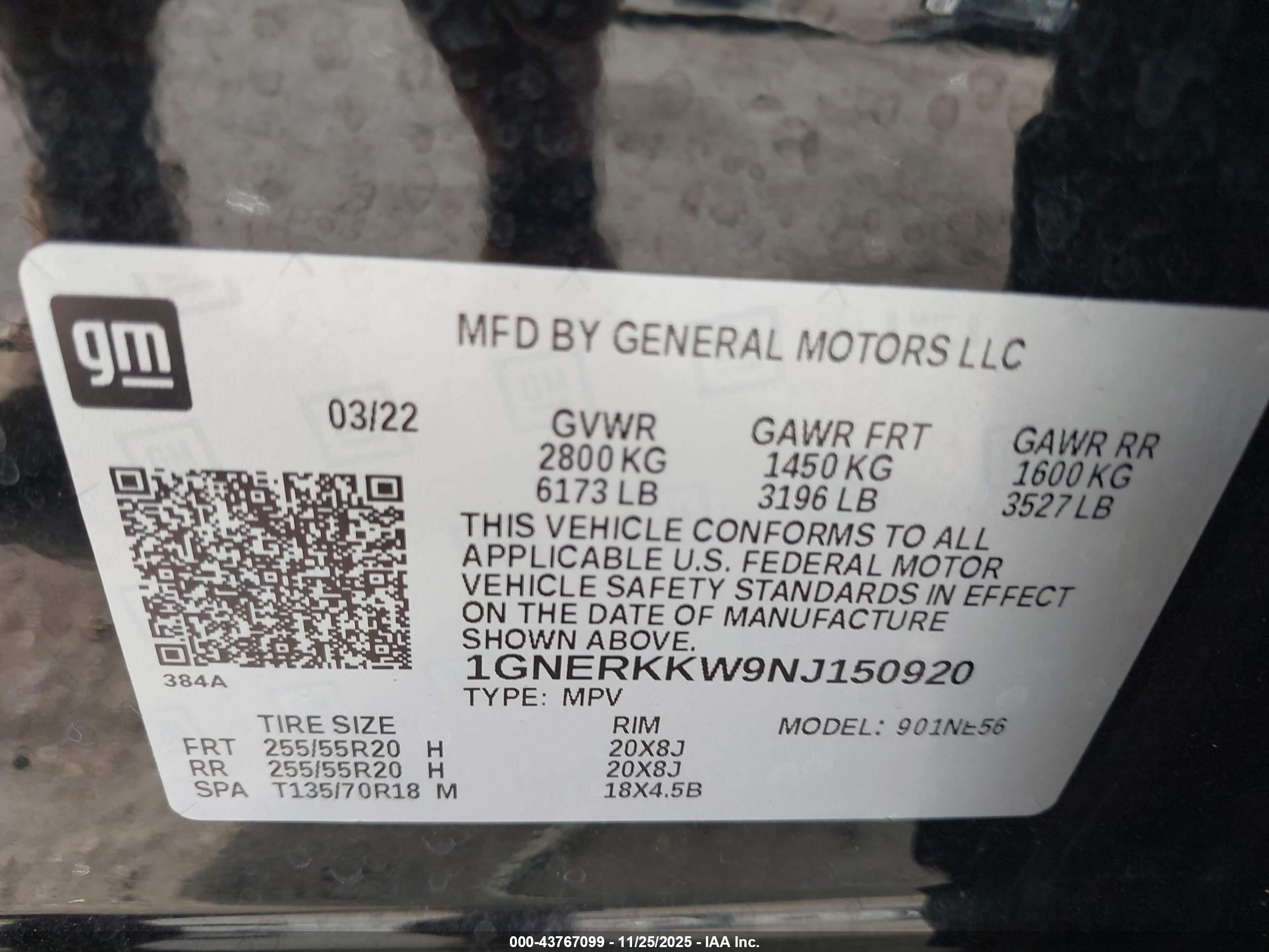 CHEVROLET TRAVERSE image 9