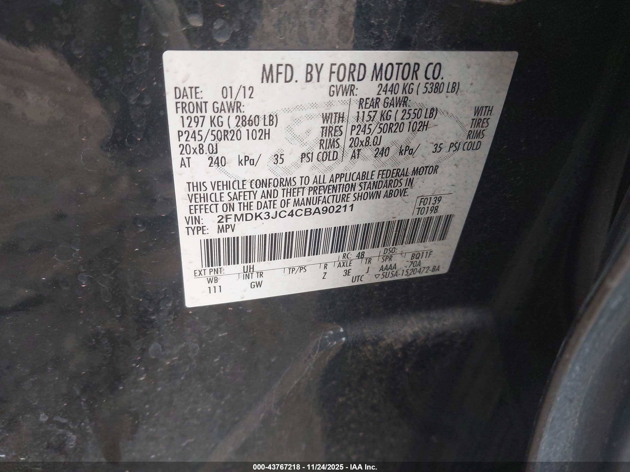 FORD EDGE image 9