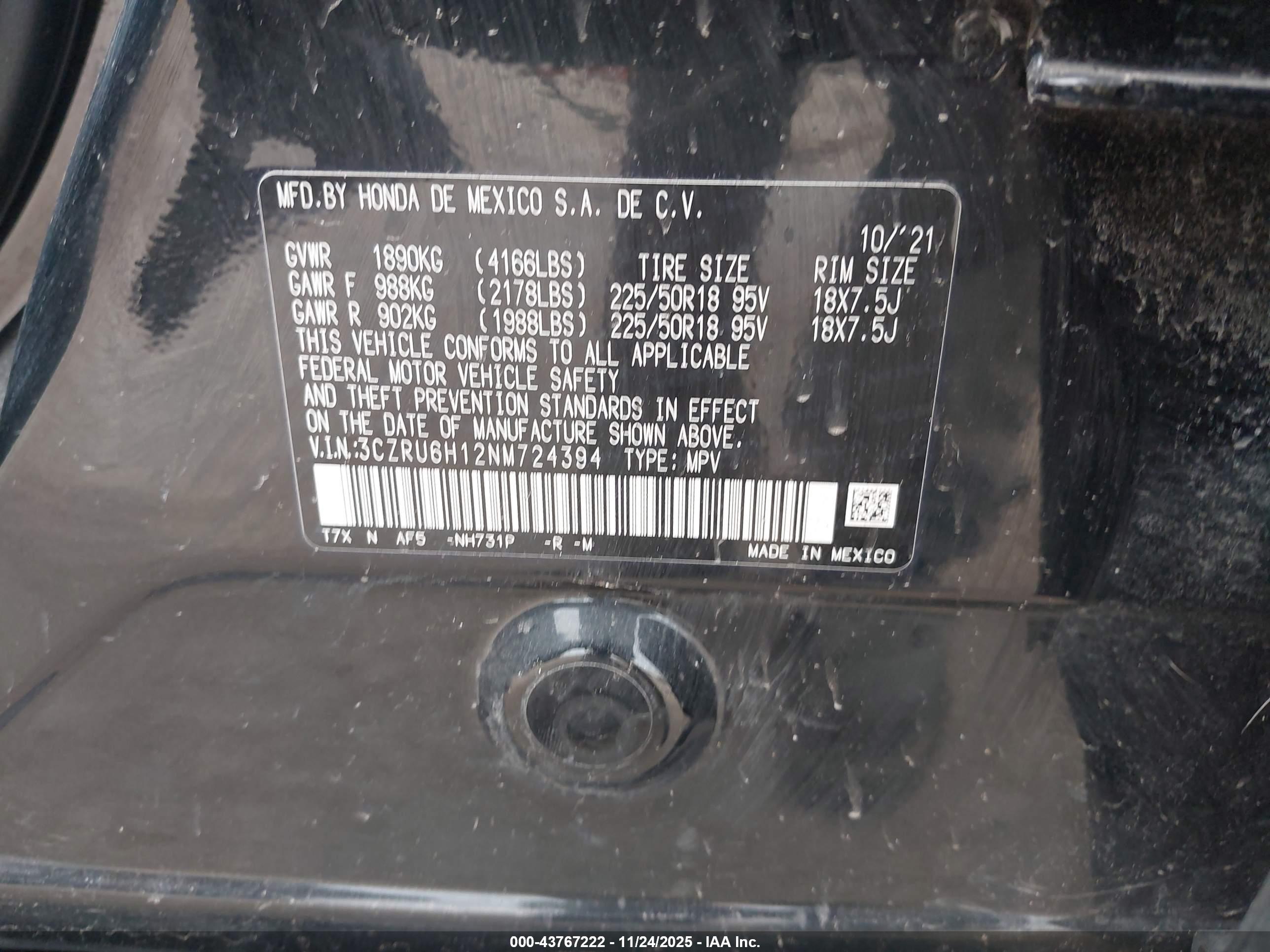 HONDA HR-V image 9