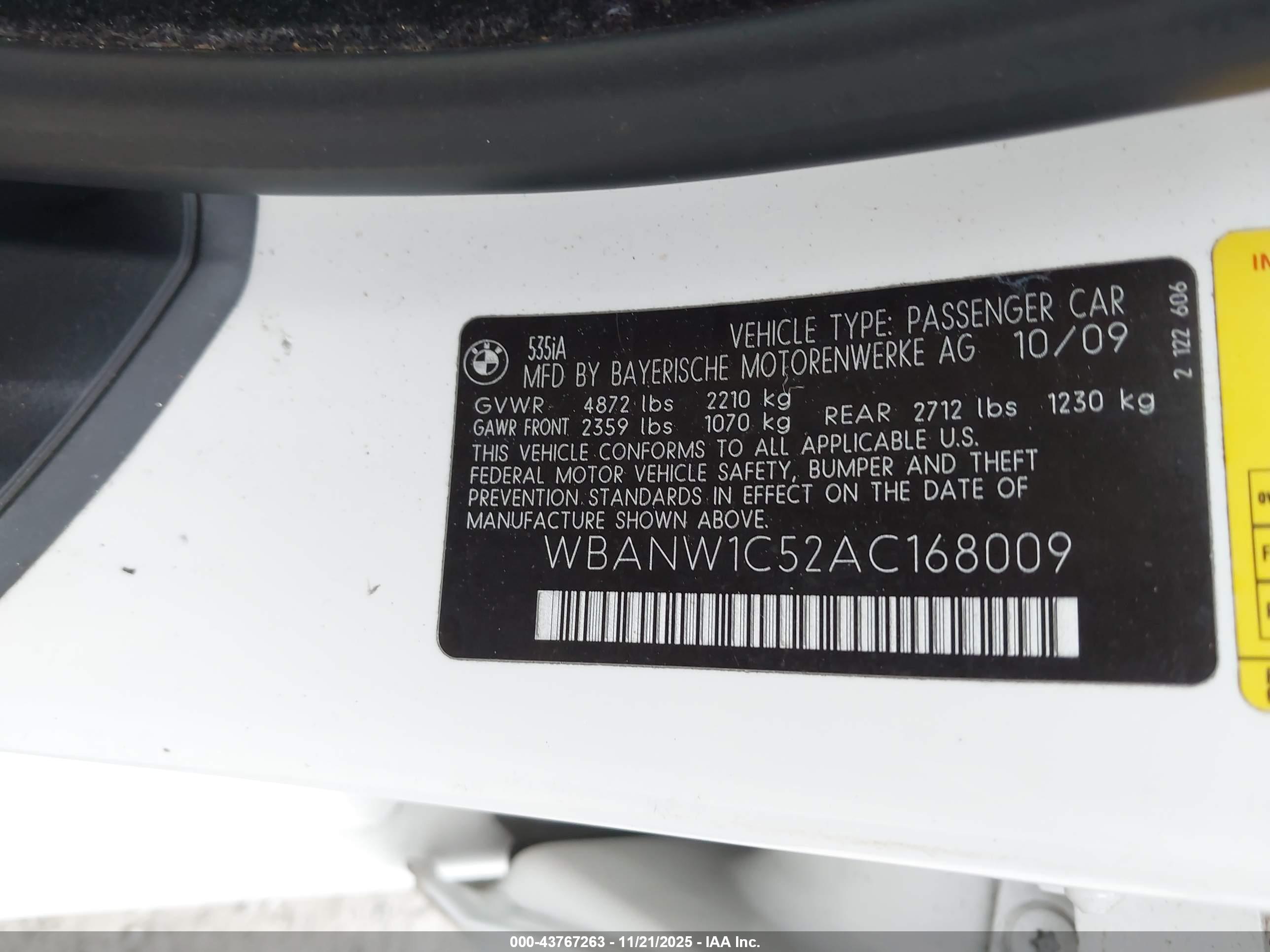 BMW 535I image 9