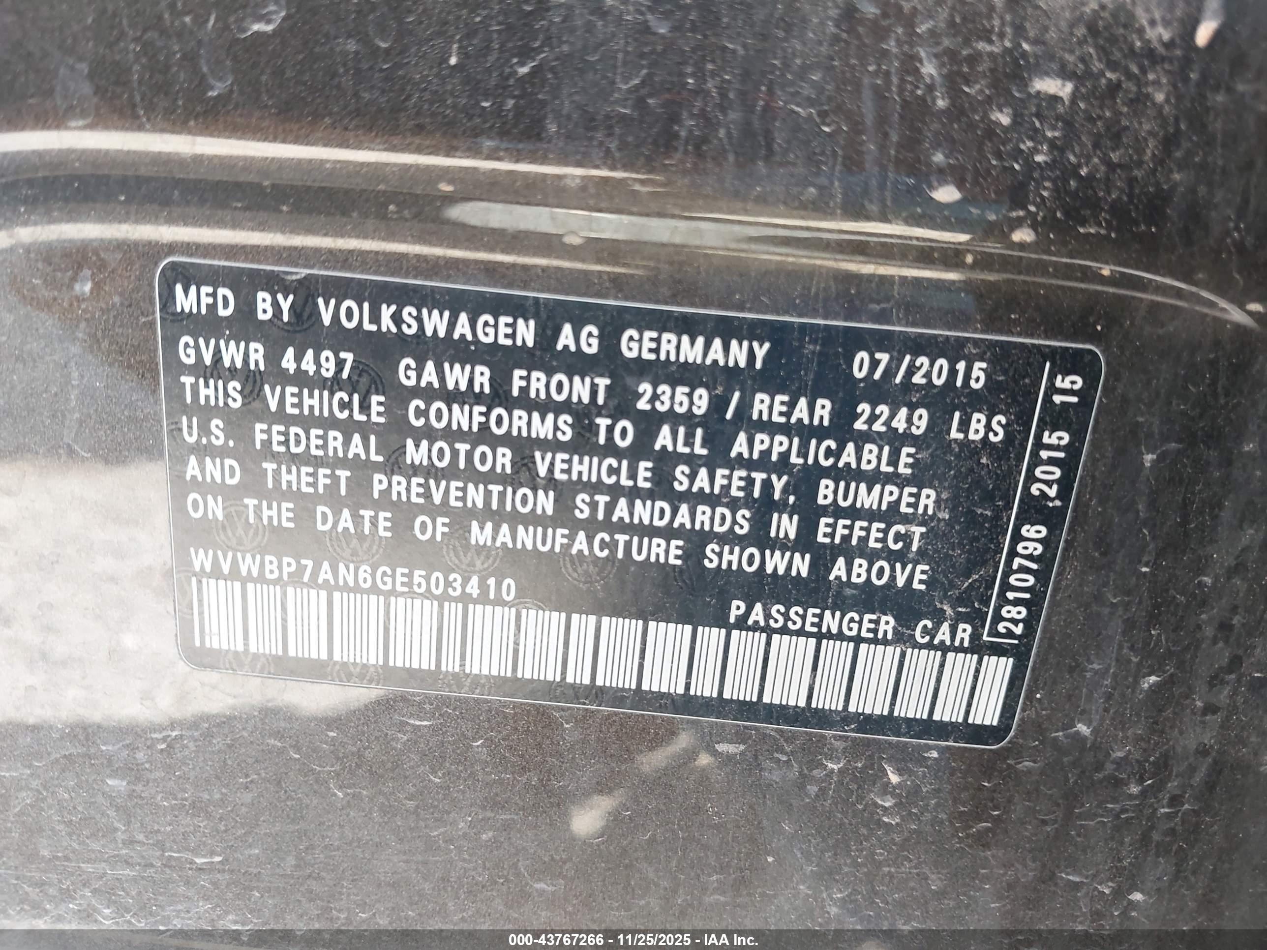 VOLKSWAGEN CC image 9