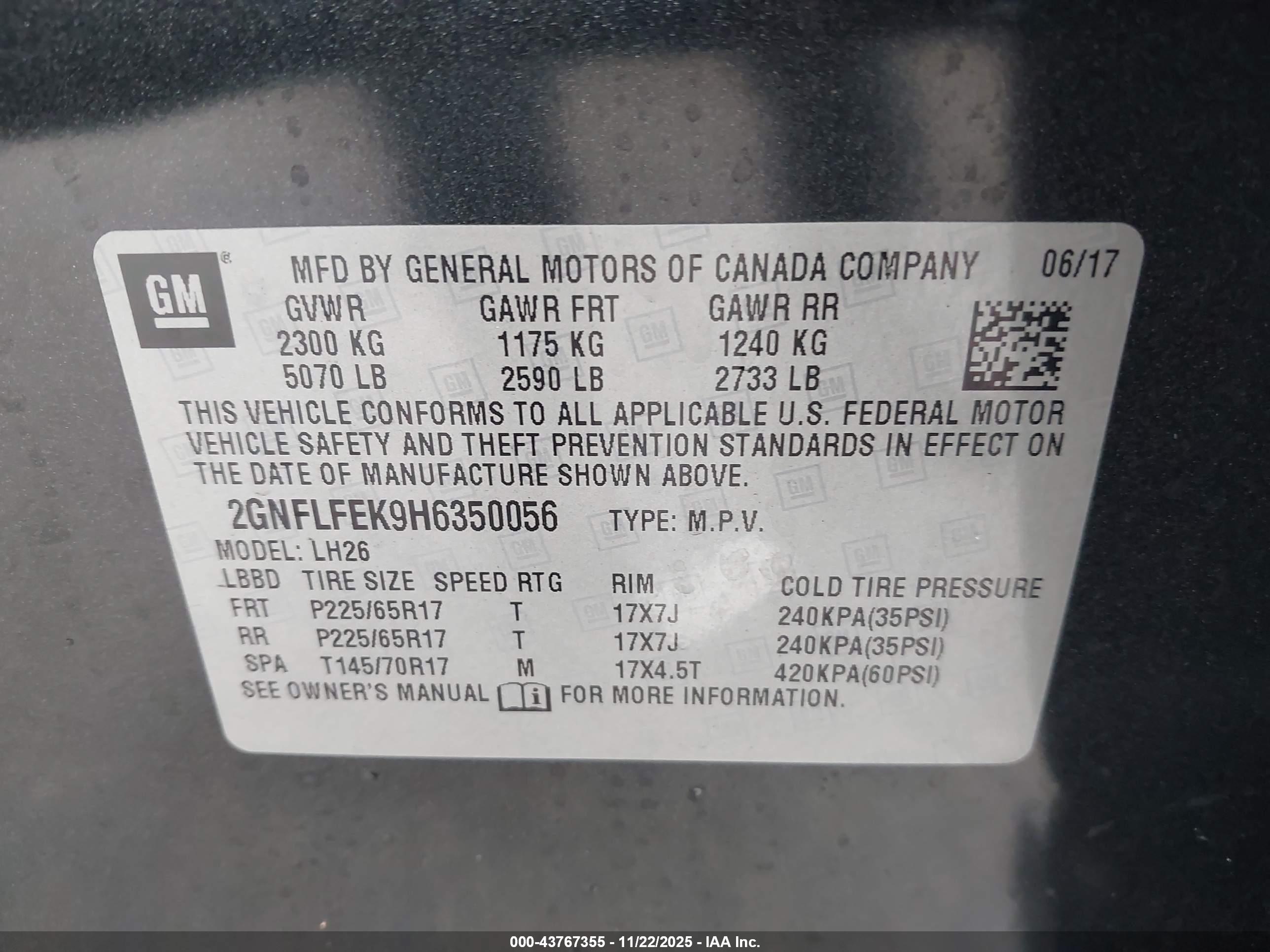 CHEVROLET EQUINOX image 9