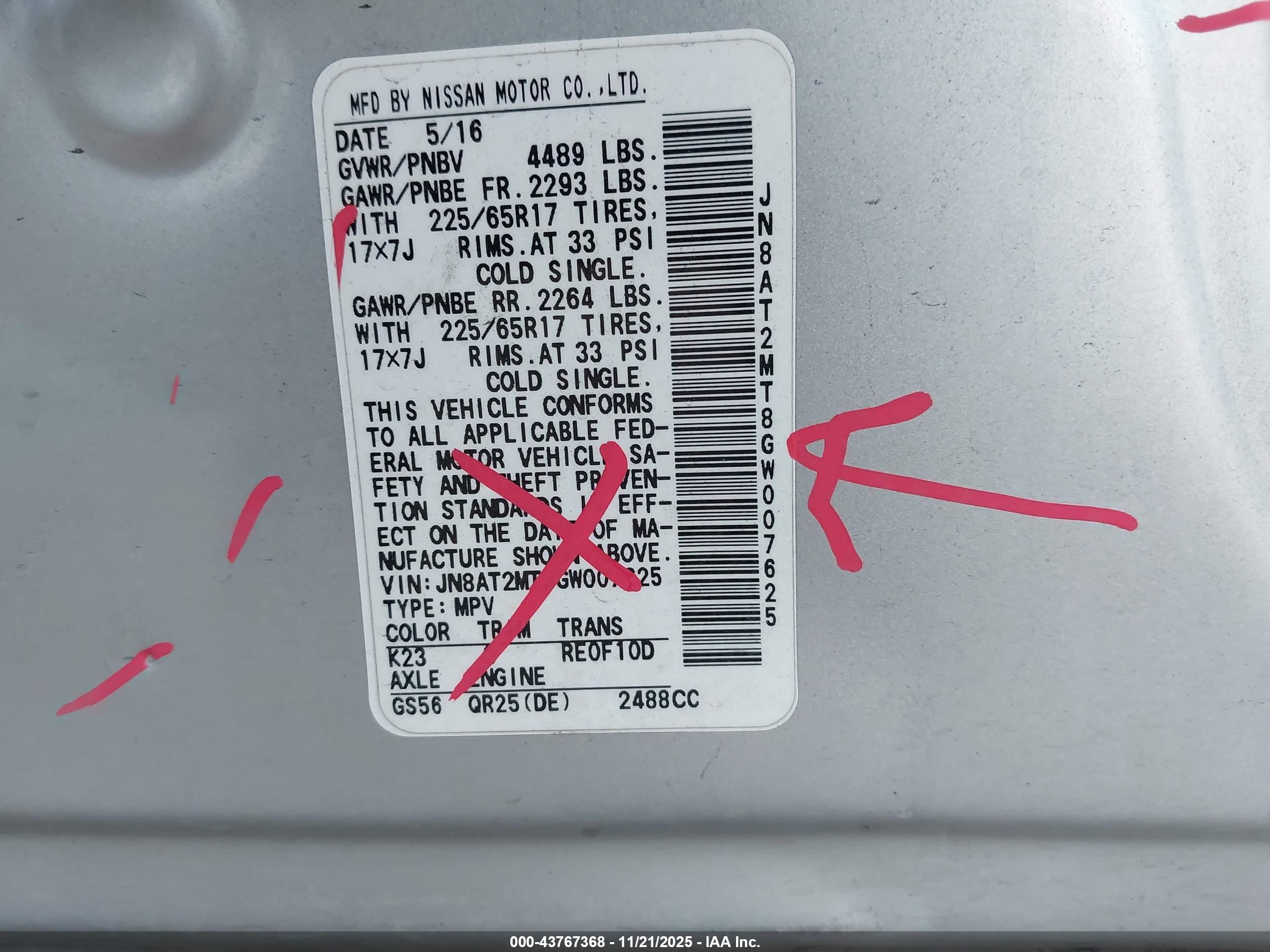 NISSAN ROGUE image 9