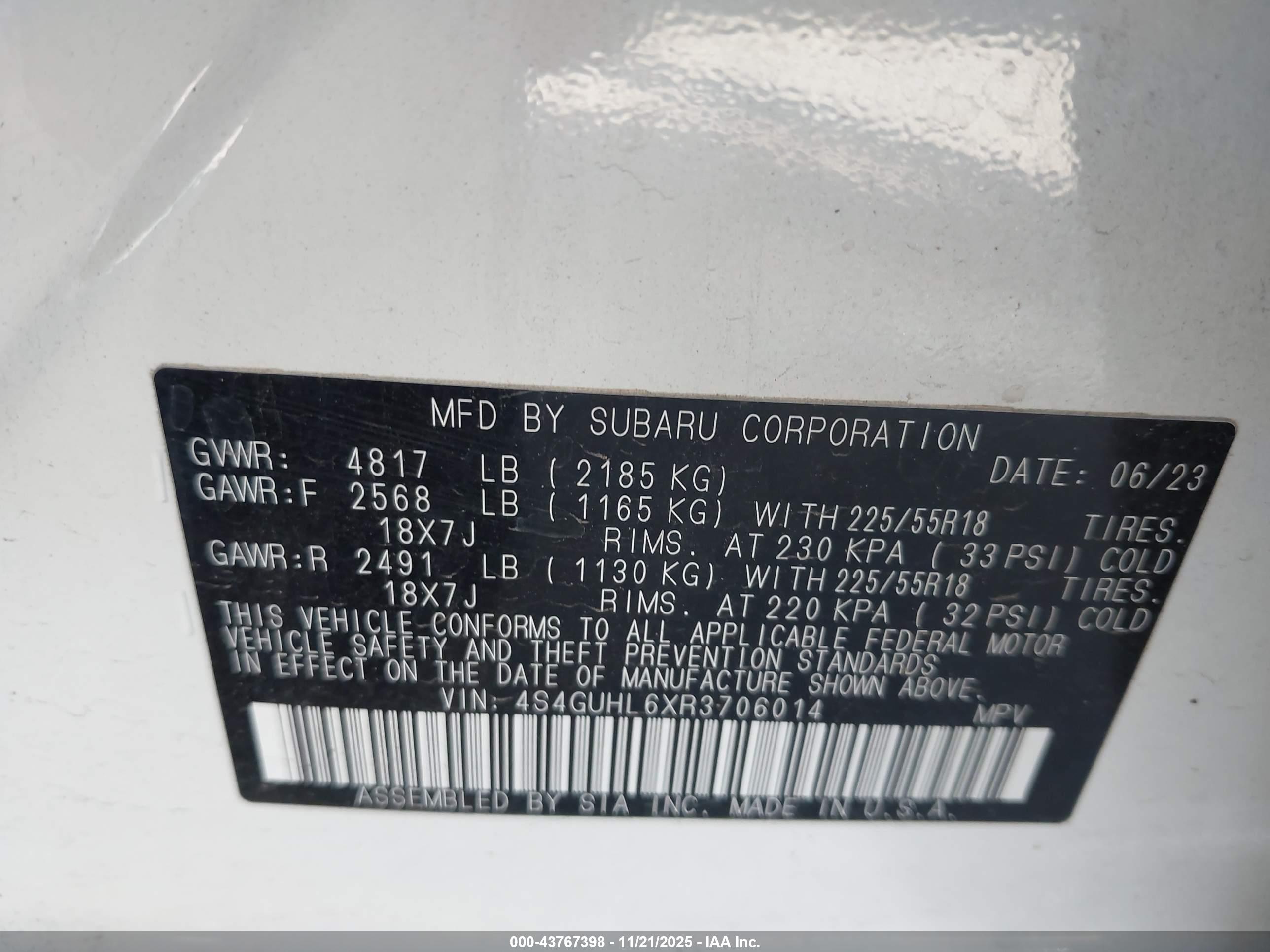 SUBARU CROSSTREK image 9