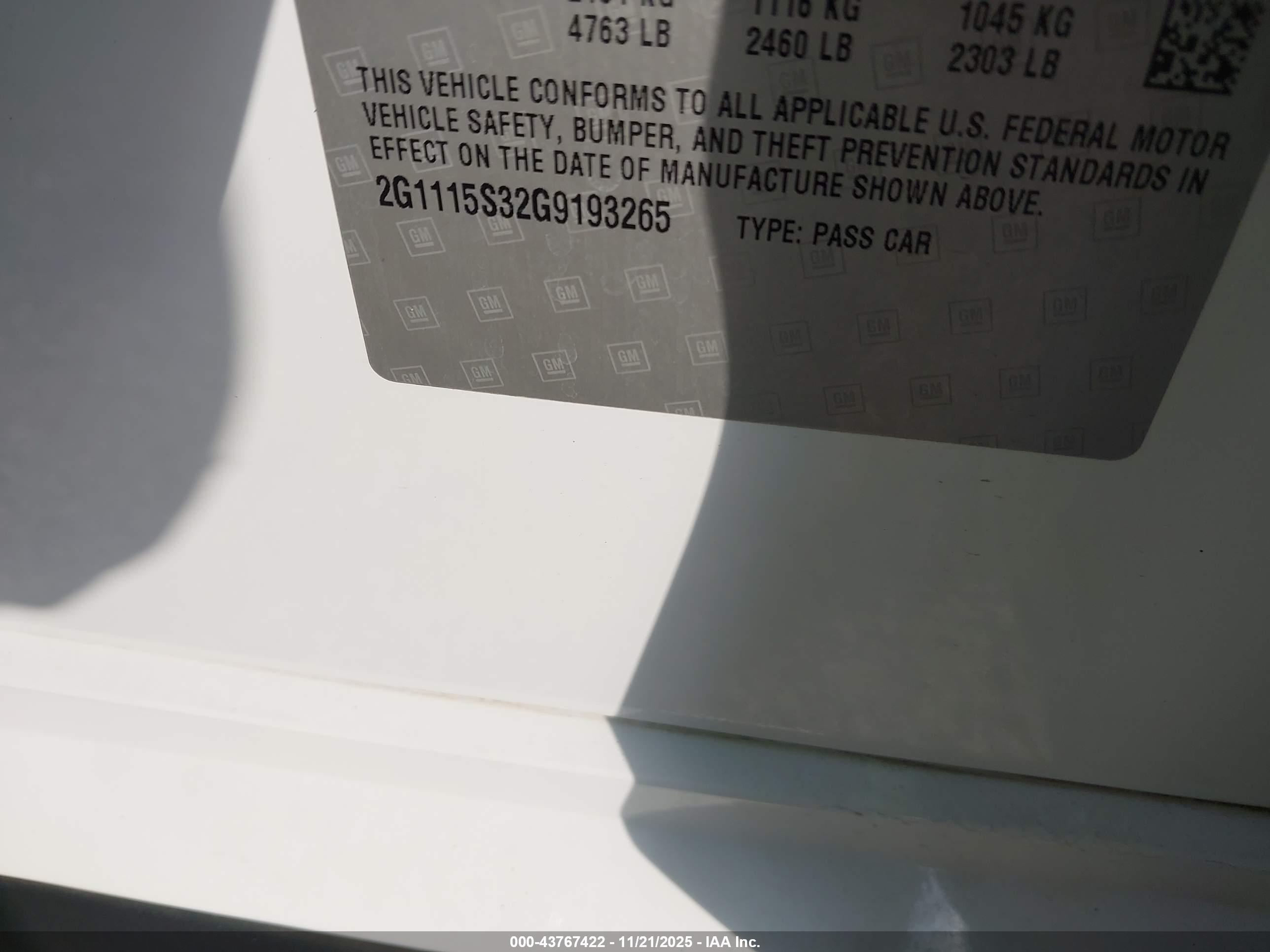 CHEVROLET IMPALA image 9