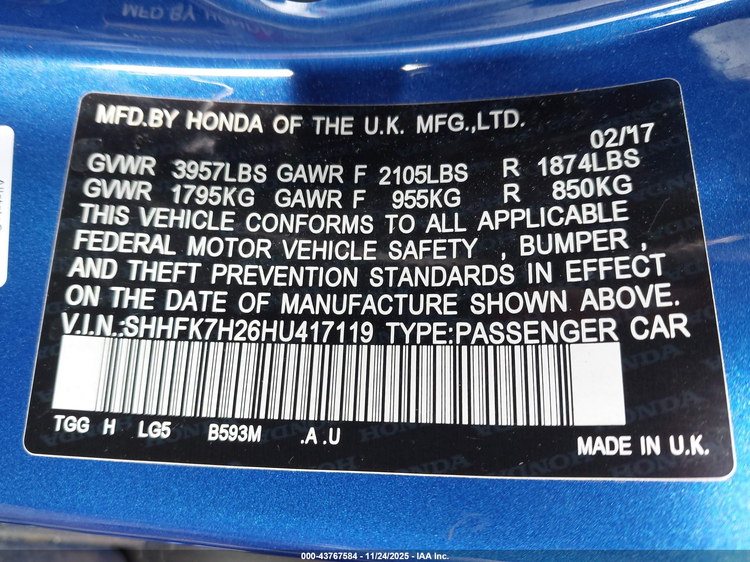 HONDA CIVIC image 9
