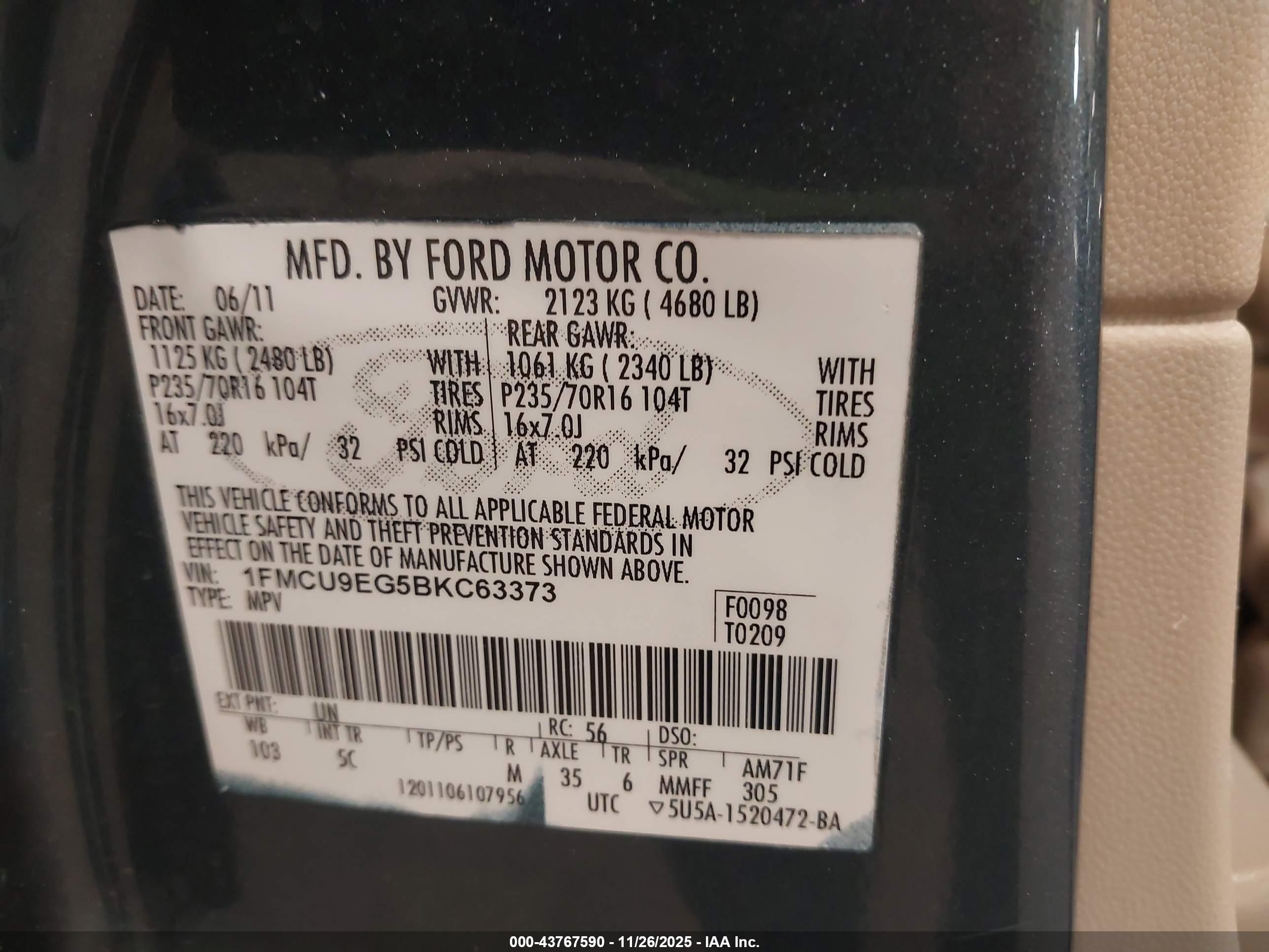 FORD ESCAPE image 9