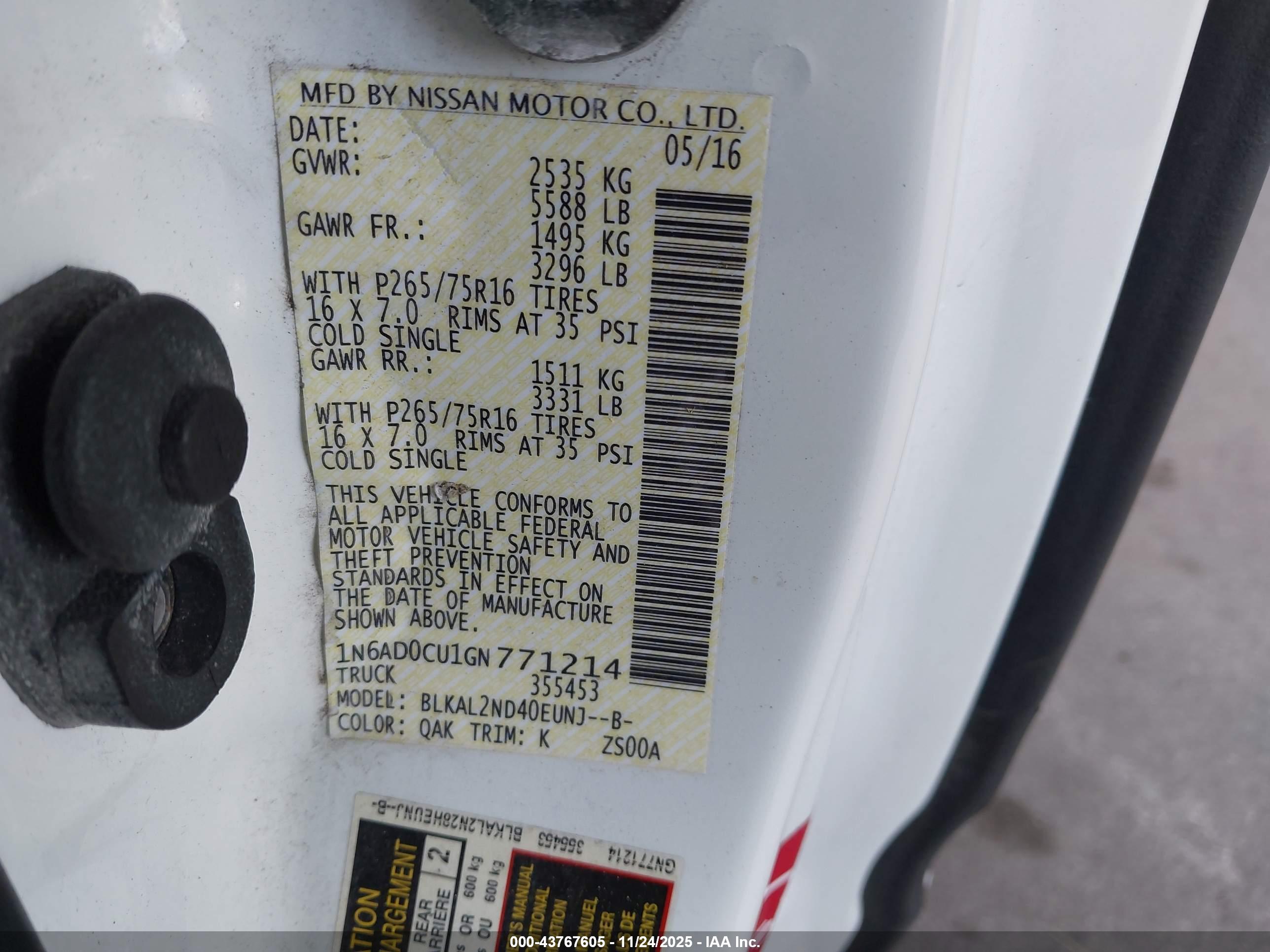 NISSAN FRONTIER image 9