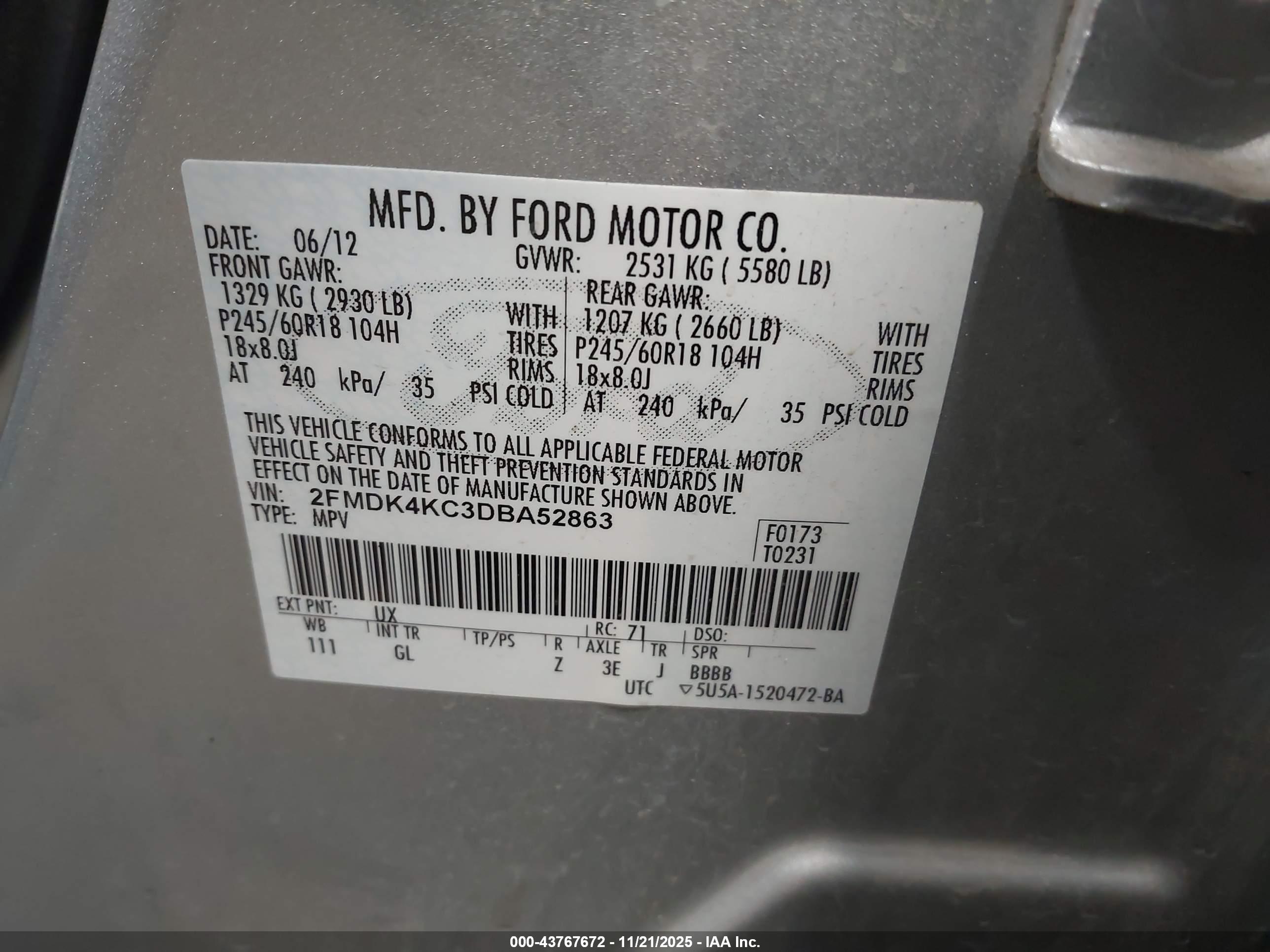 FORD EDGE image 9