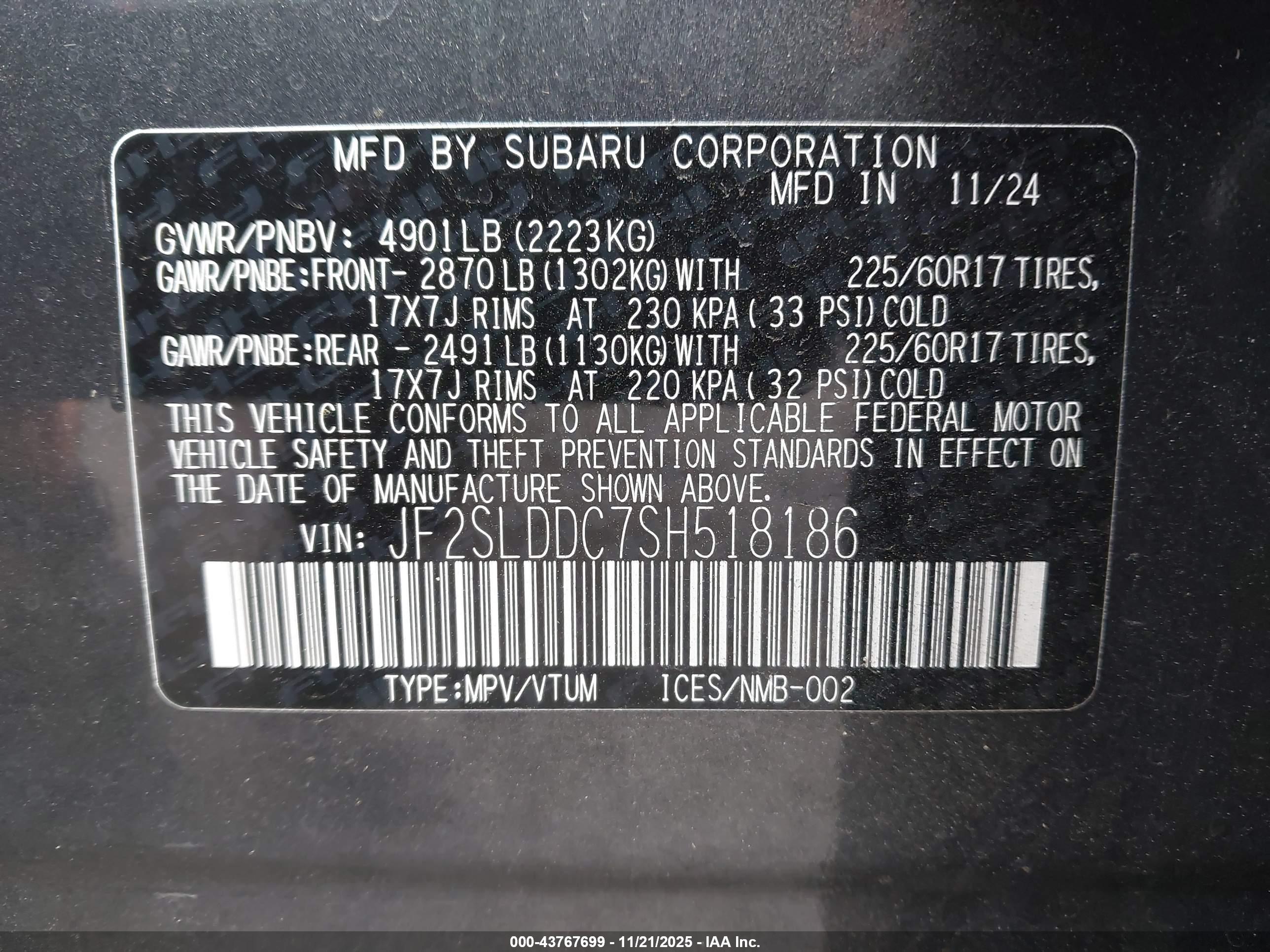 SUBARU FORESTER image 9