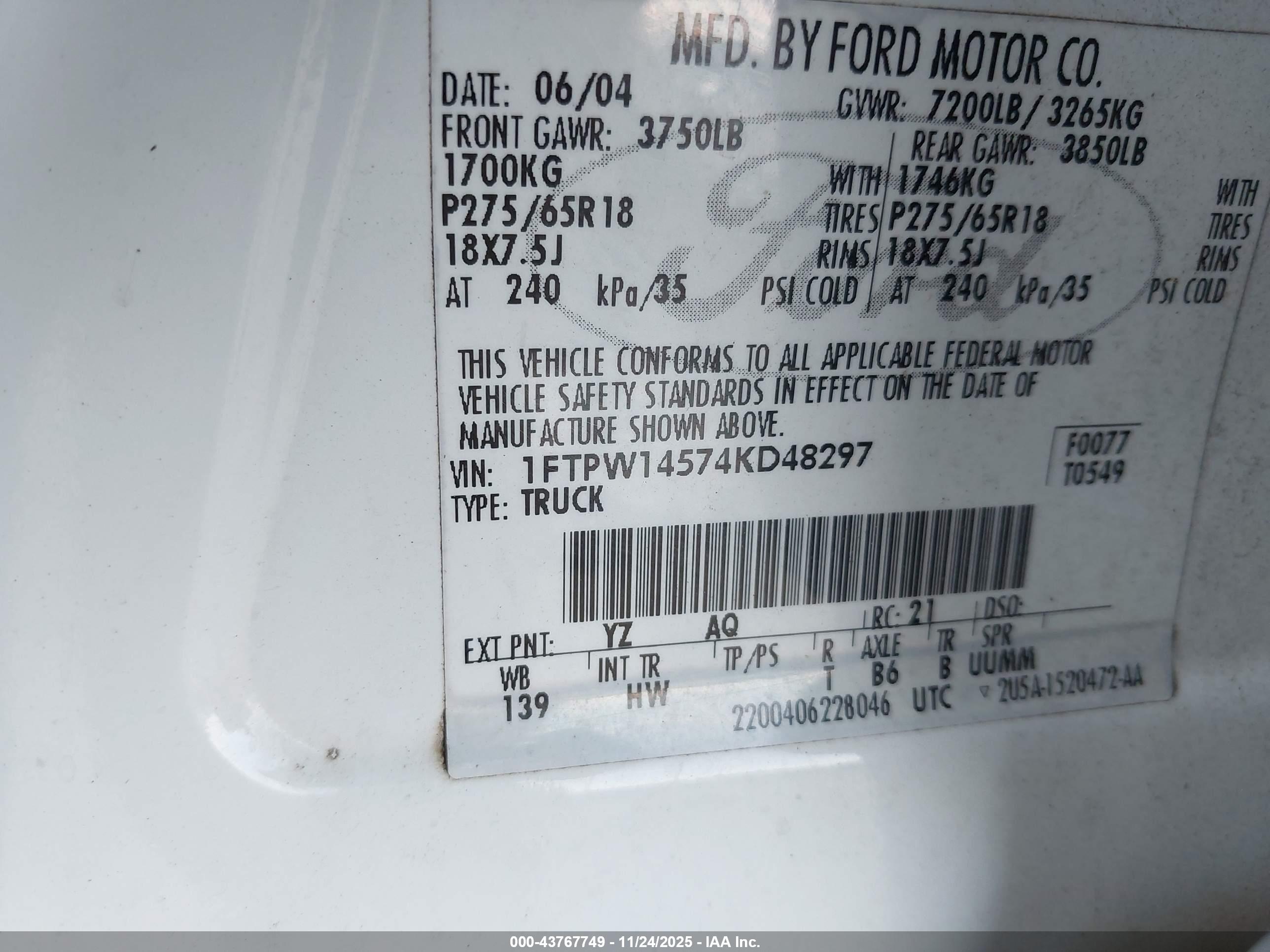 FORD F-150 image 9