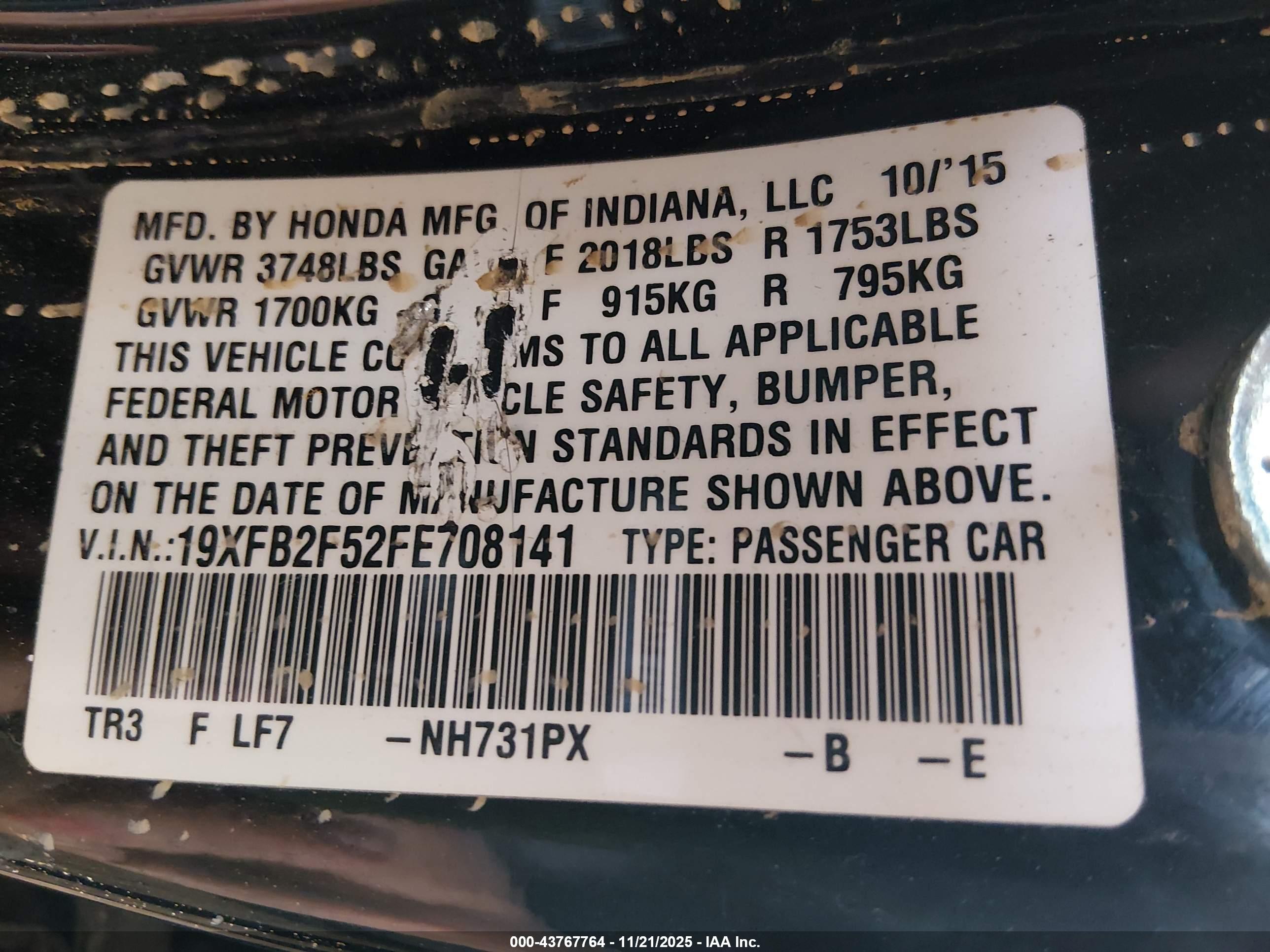 HONDA CIVIC image 9