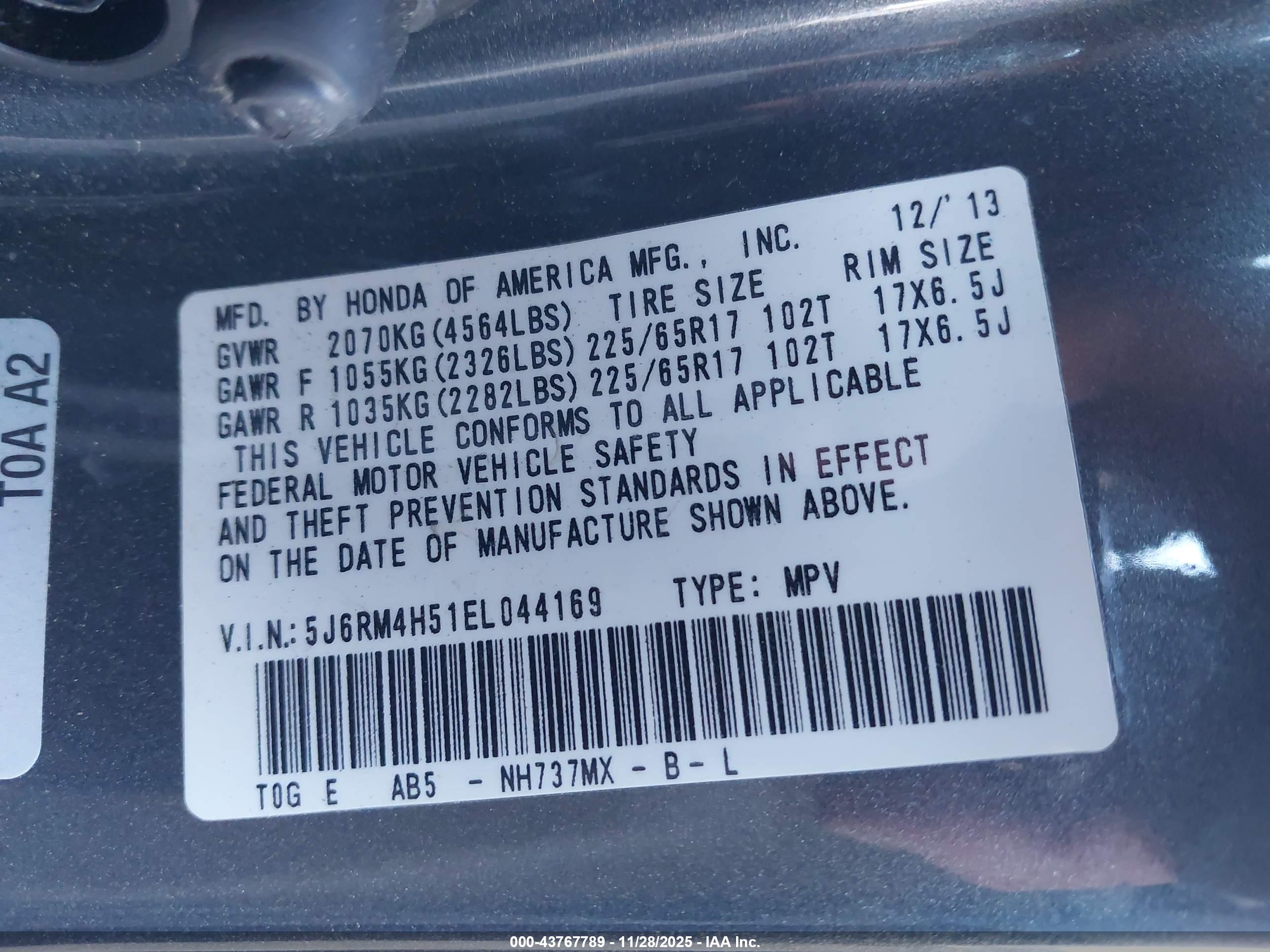 HONDA CR-V image 9