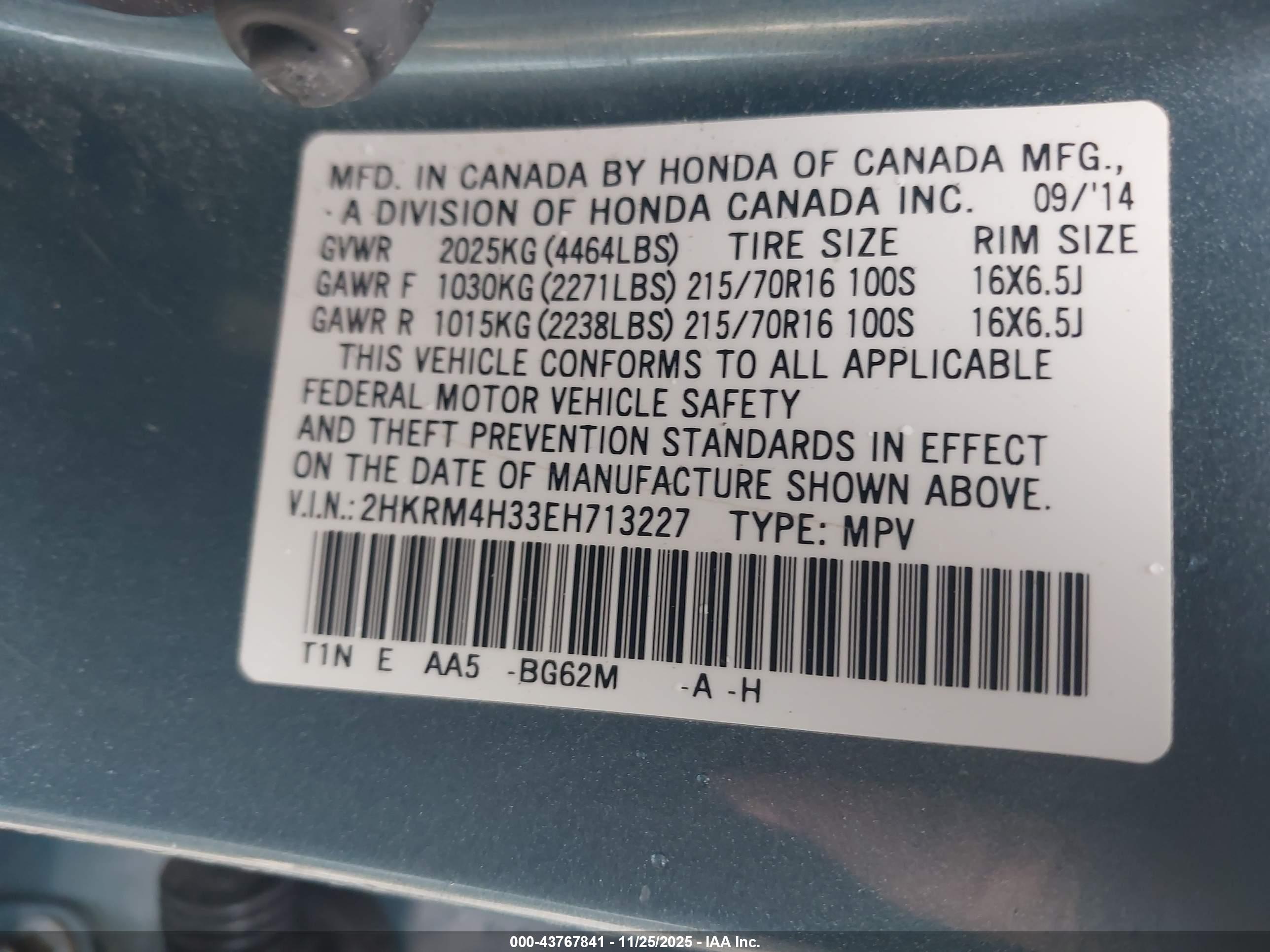HONDA CR-V image 9