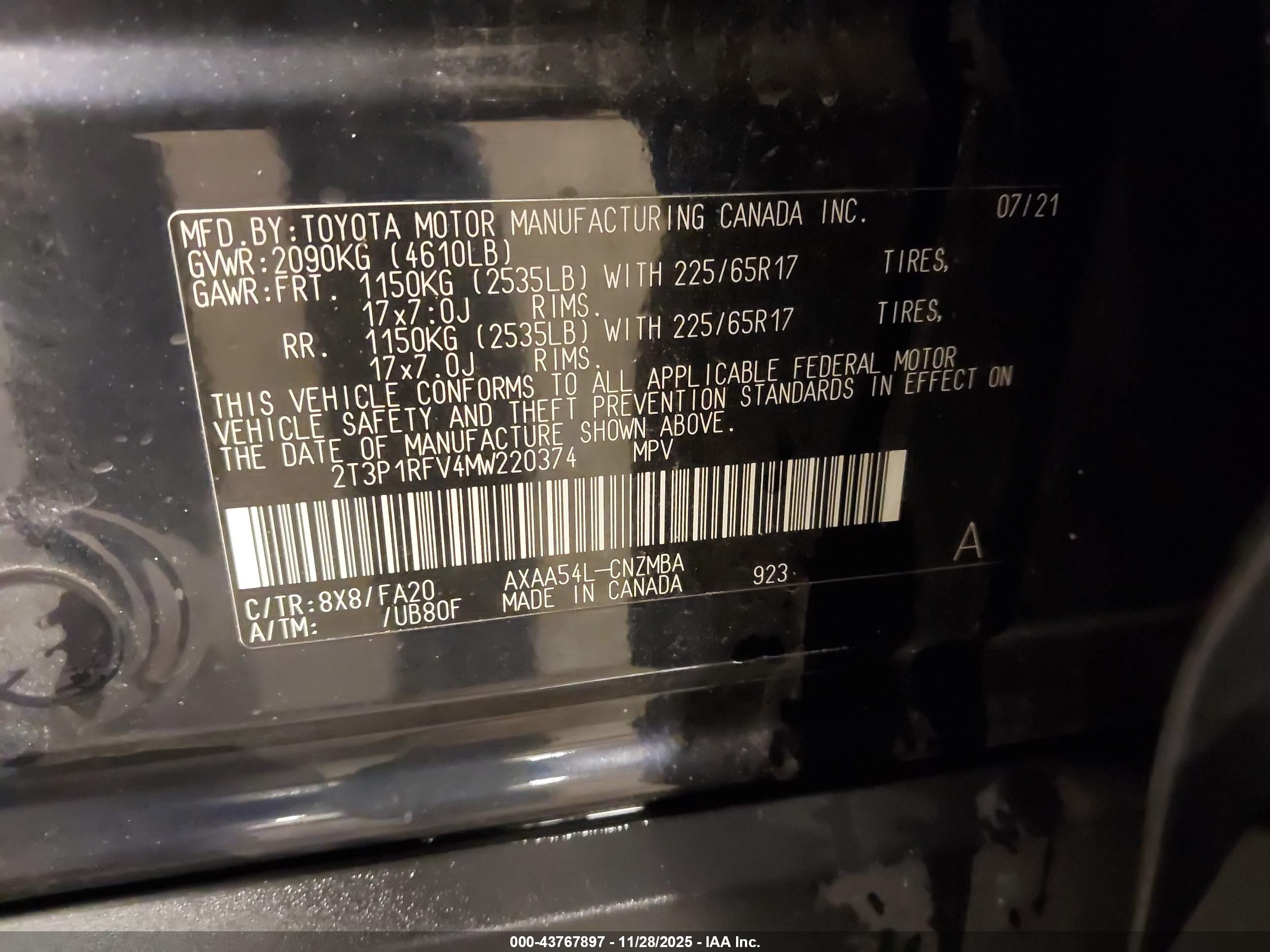 TOYOTA RAV4 image 9