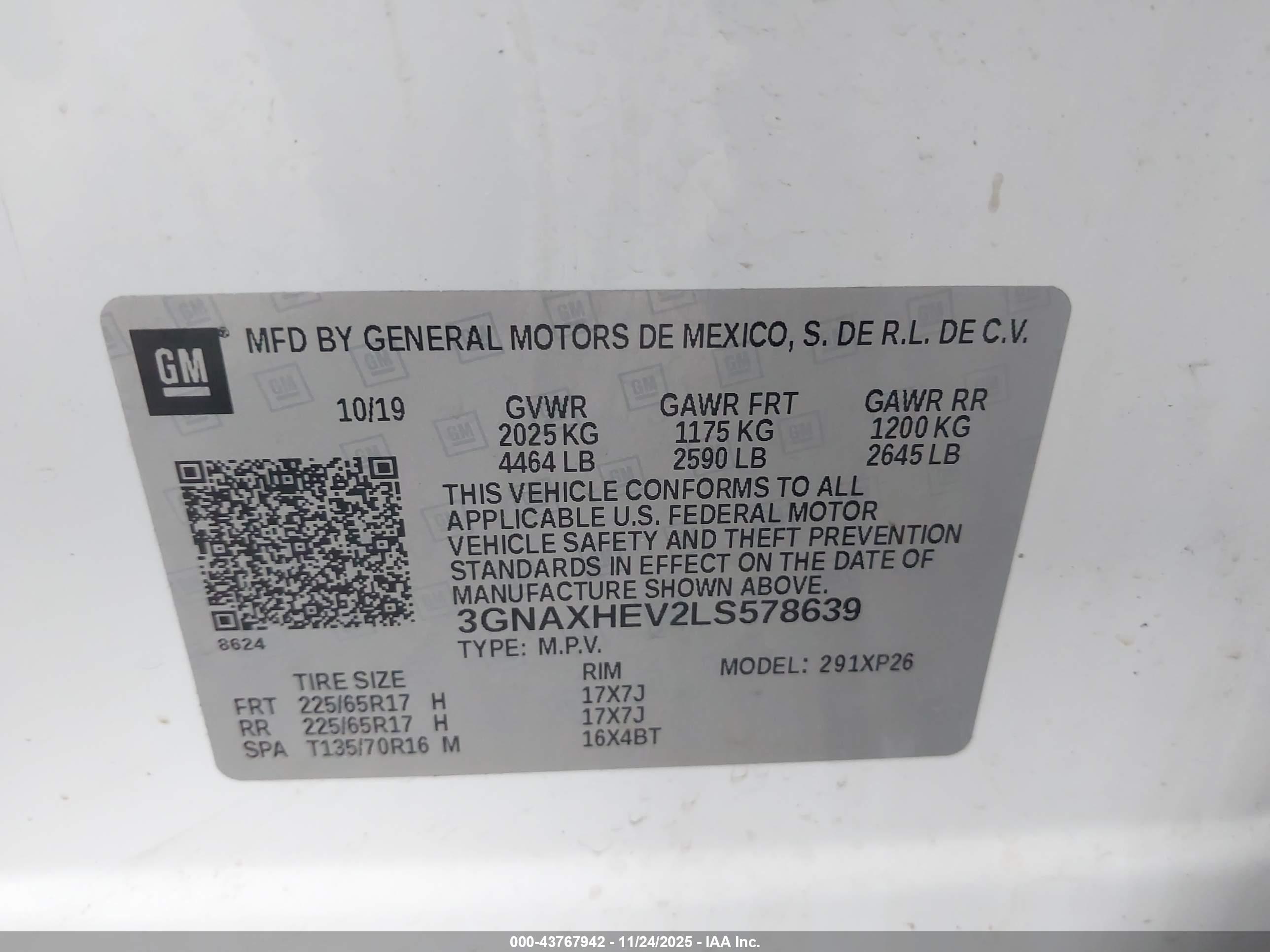CHEVROLET EQUINOX image 9