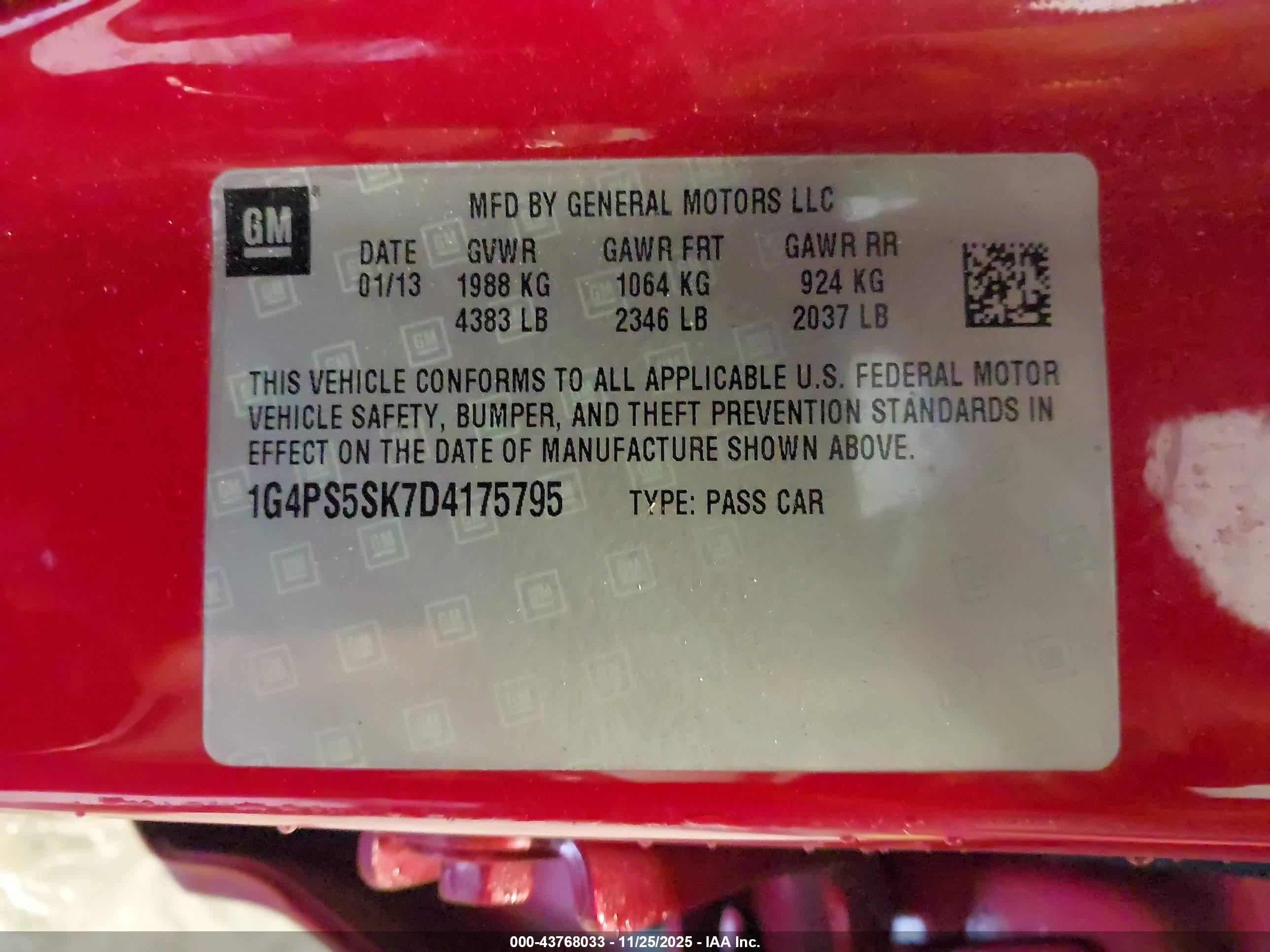 BUICK VERANO image 9