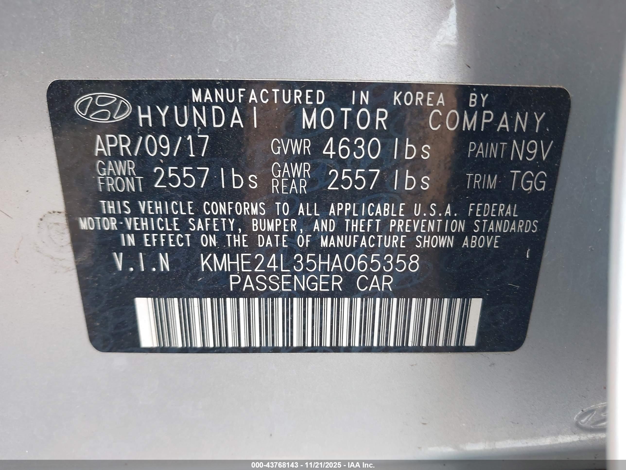 HYUNDAI SONATA image 9