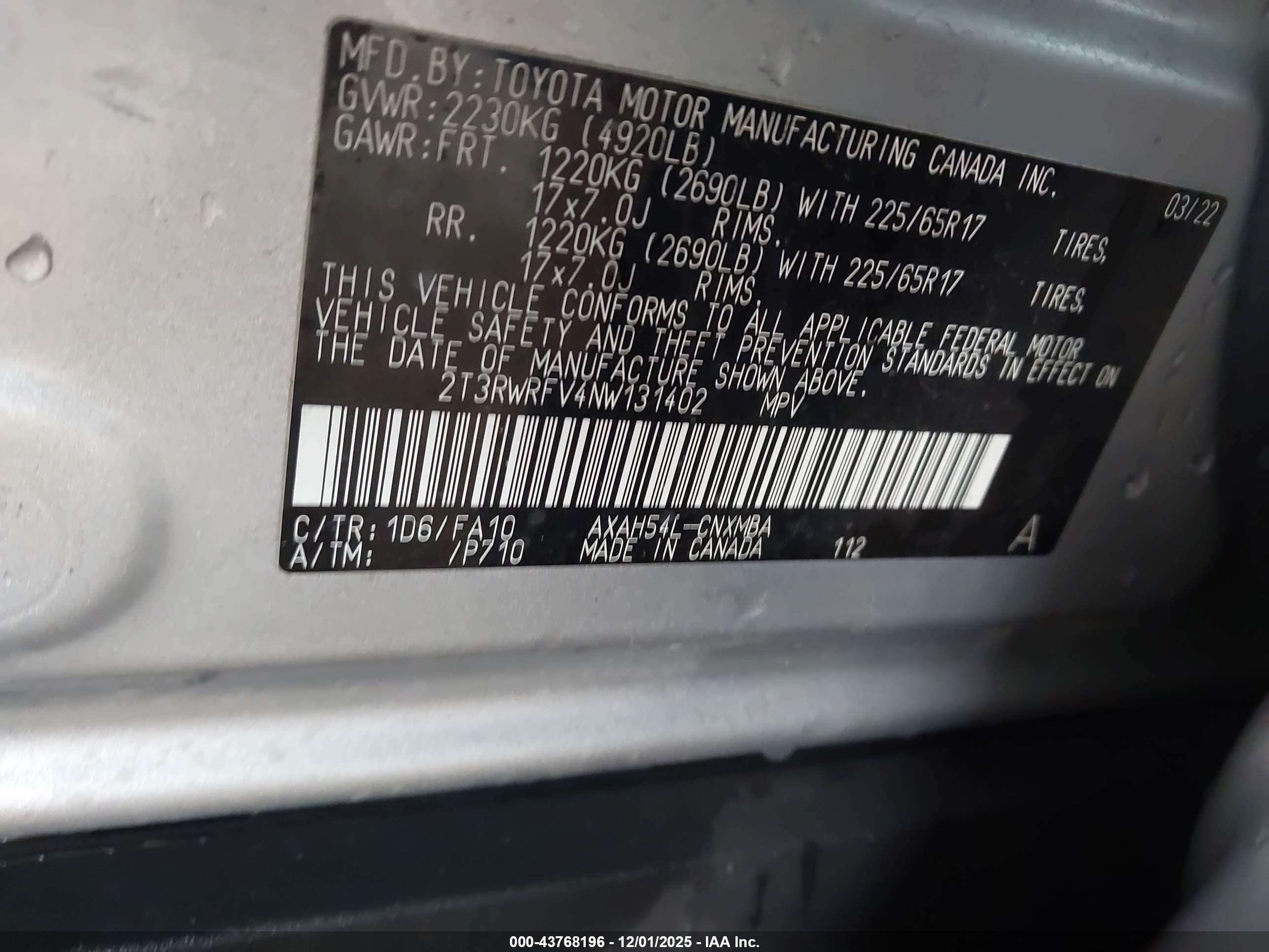 TOYOTA RAV4 image 9