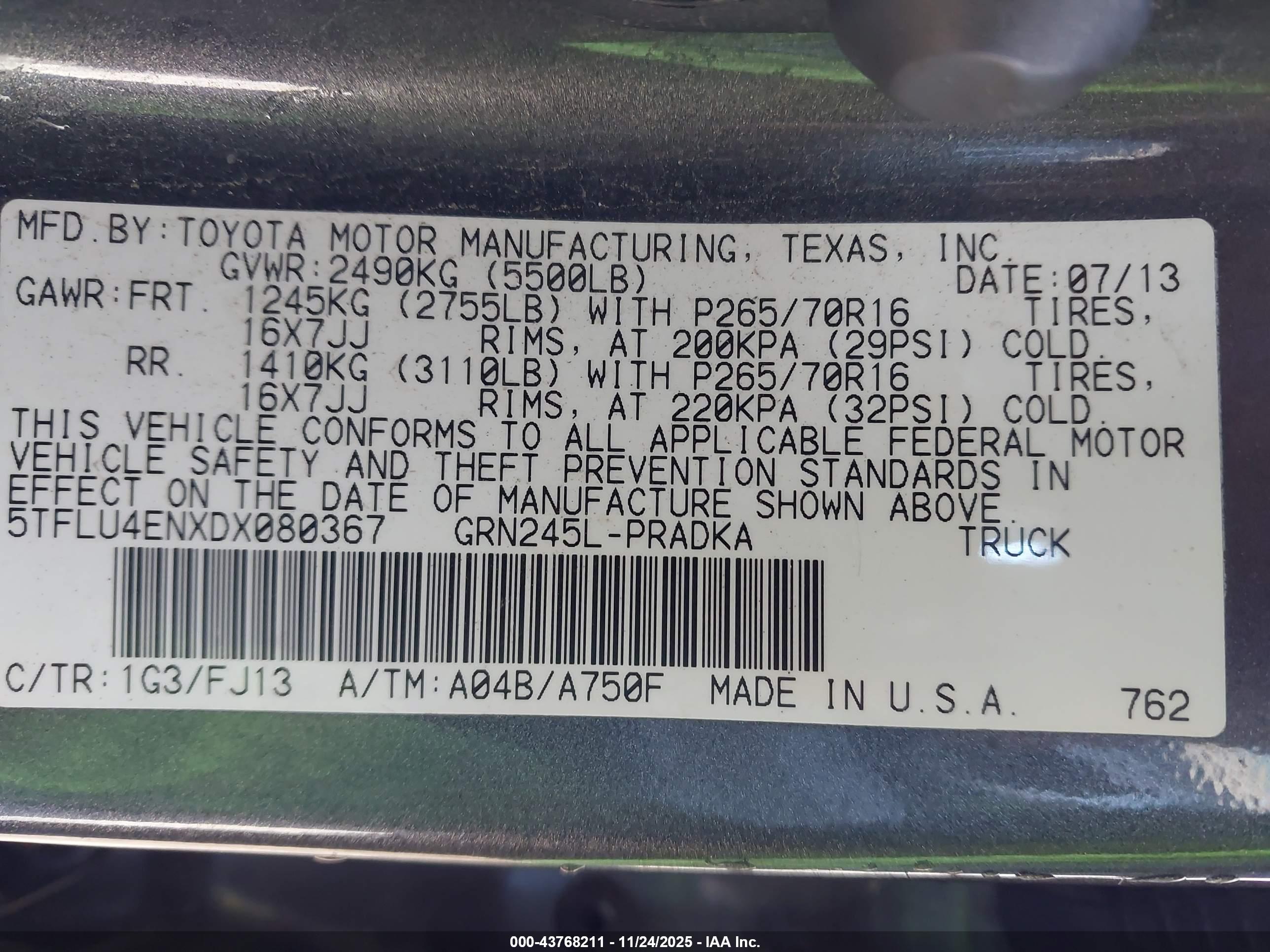TOYOTA TACOMA image 9