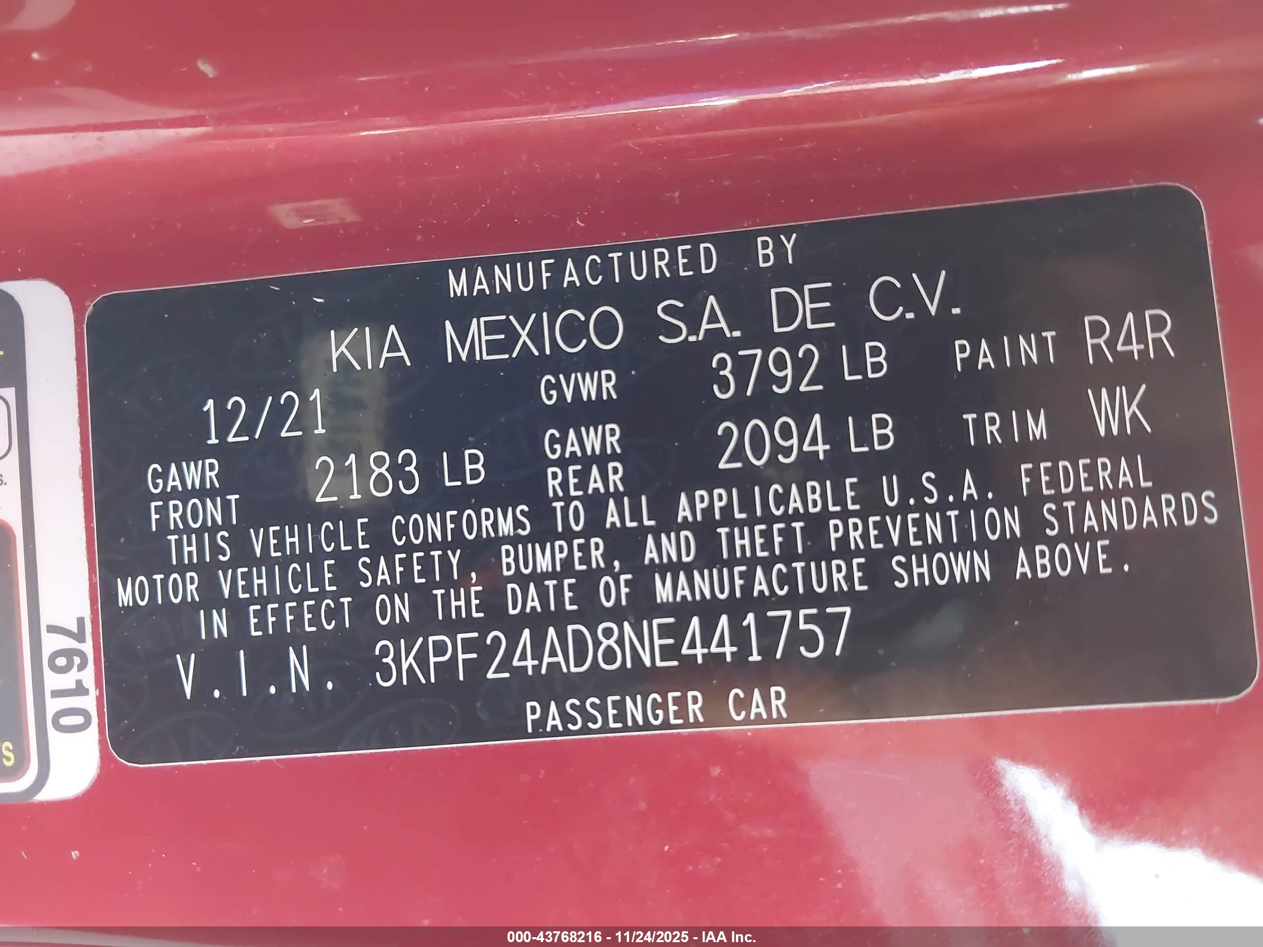 KIA FORTE image 9