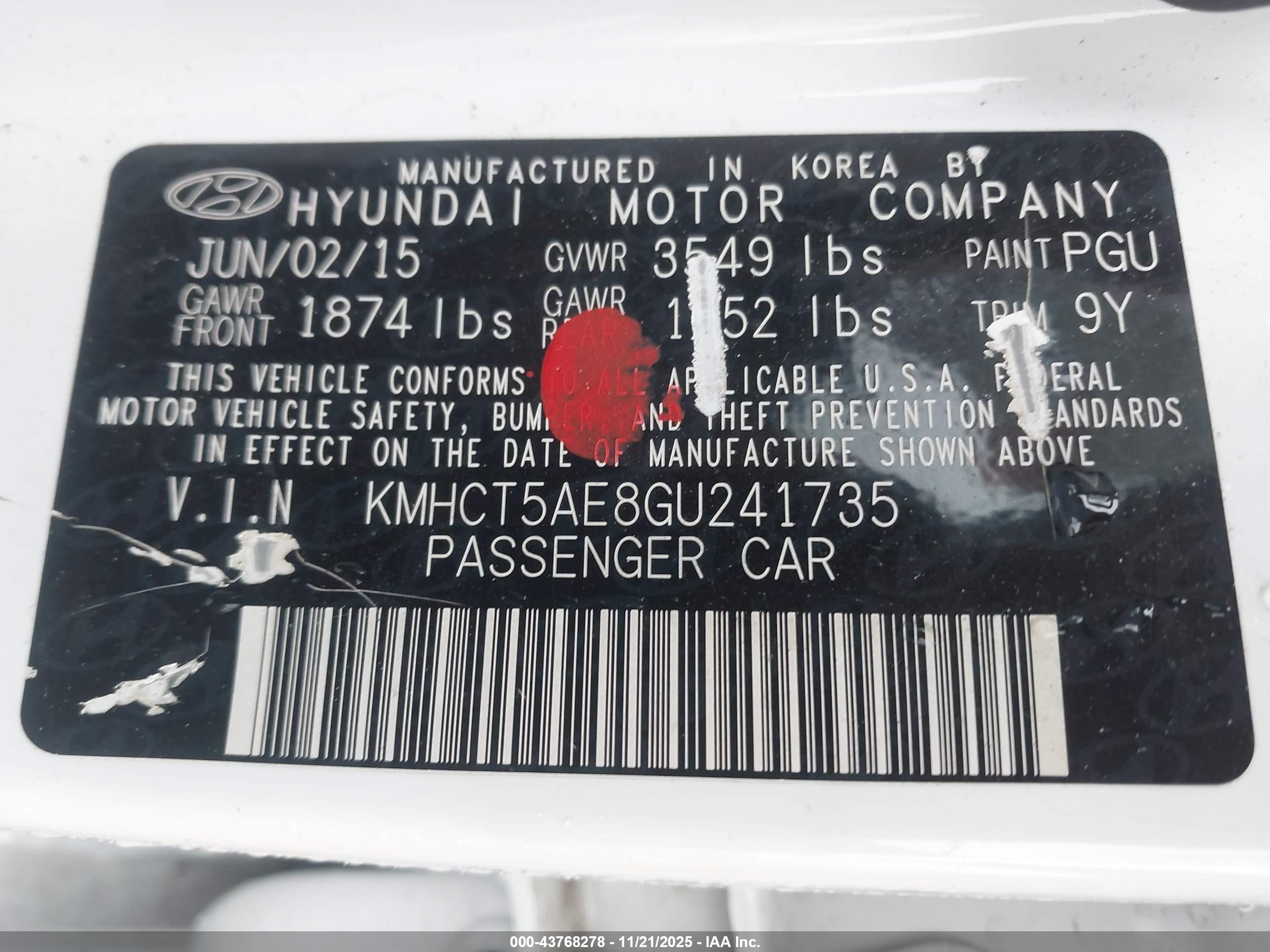 HYUNDAI ACCENT image 9