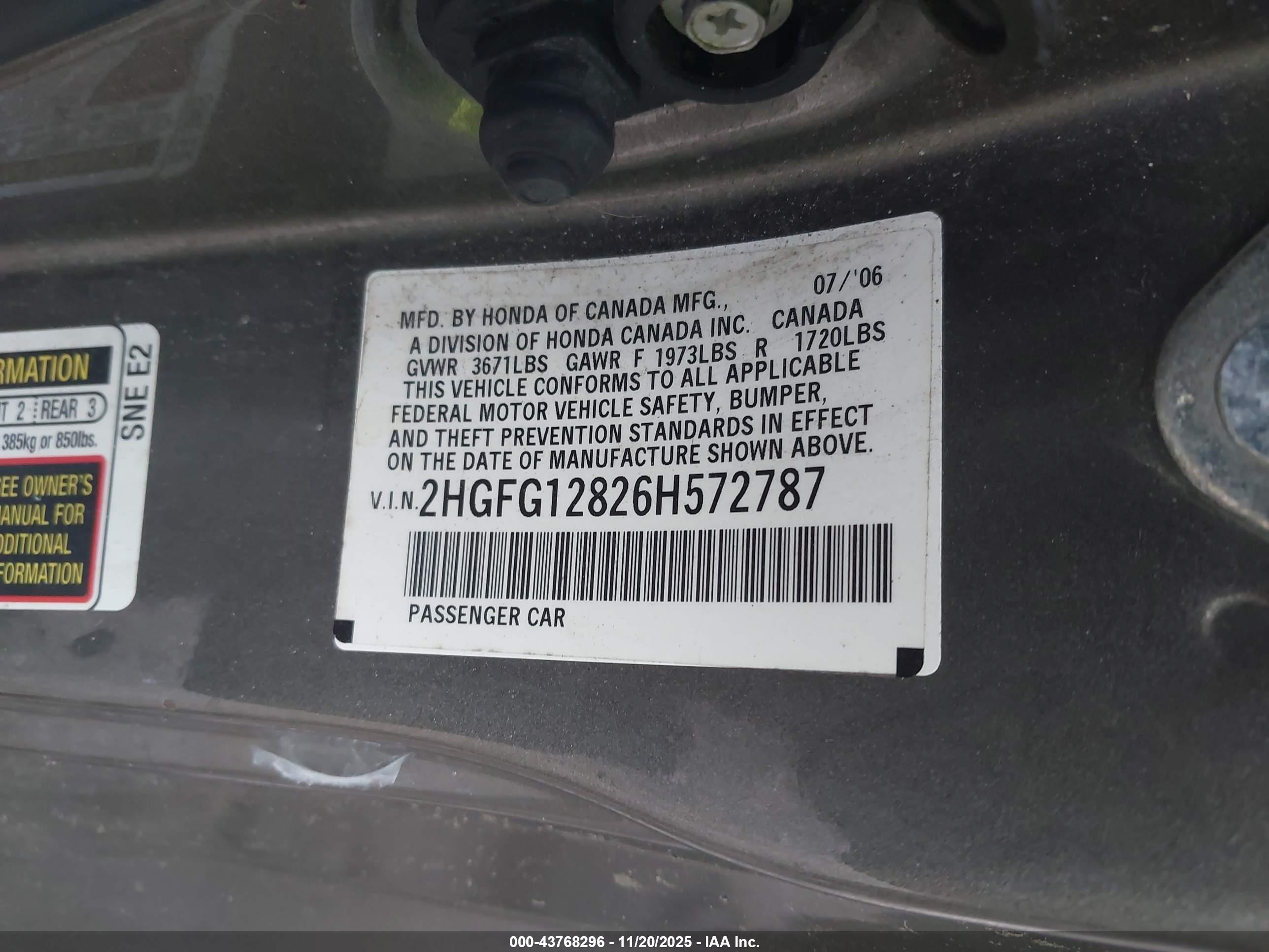 HONDA CIVIC image 9