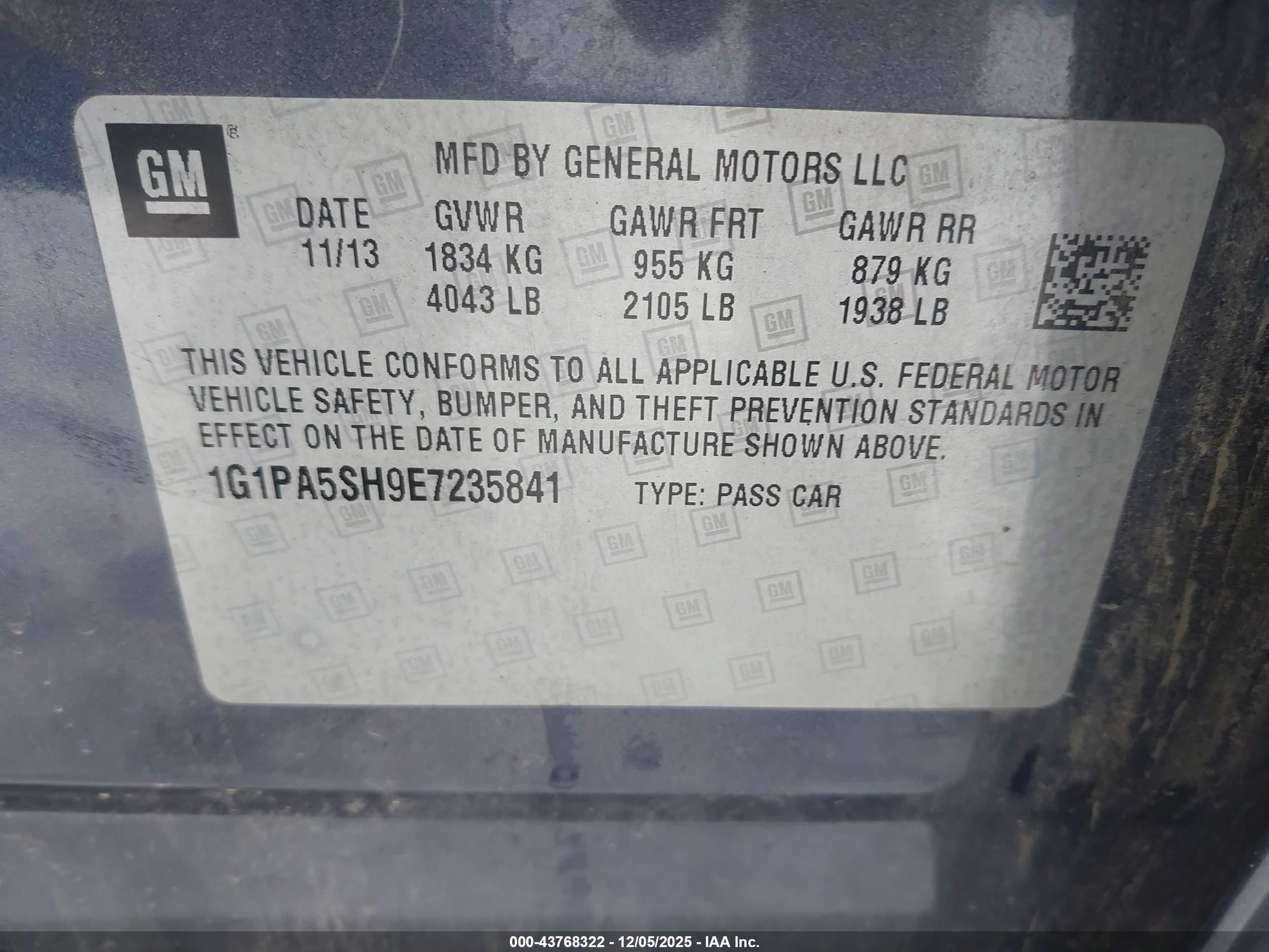 CHEVROLET CRUZE image 9