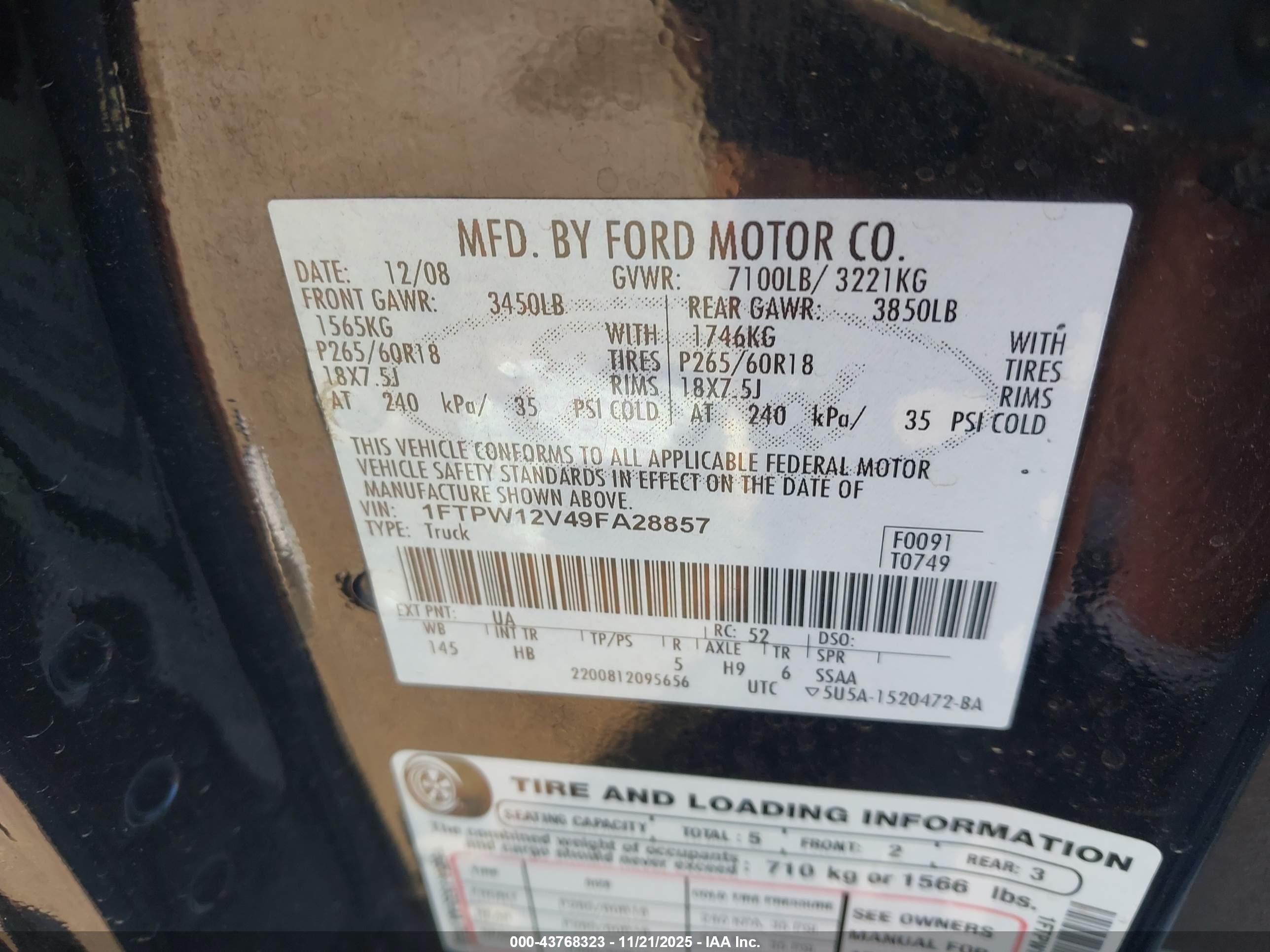 FORD F-150 image 9