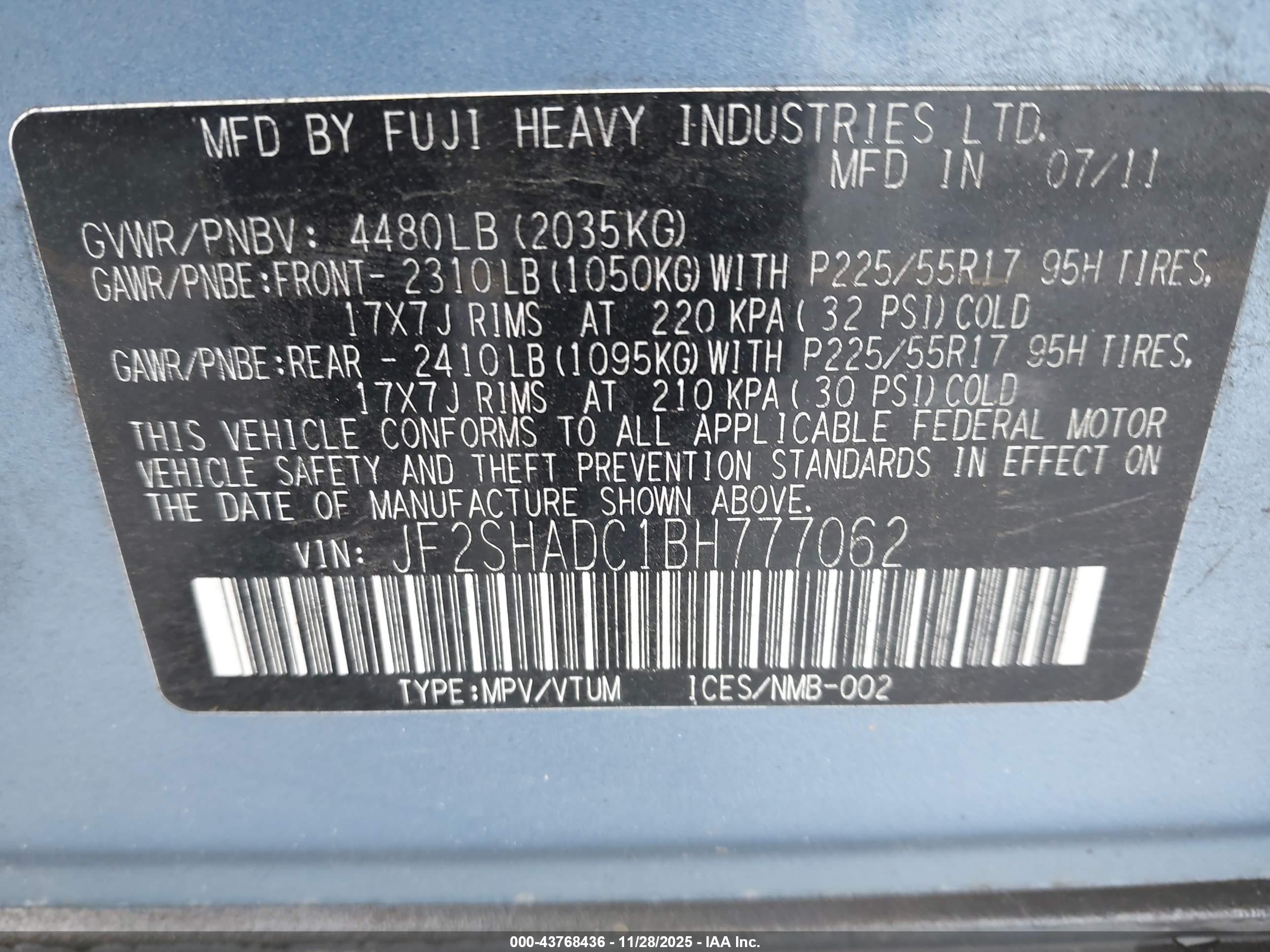 SUBARU FORESTER image 9