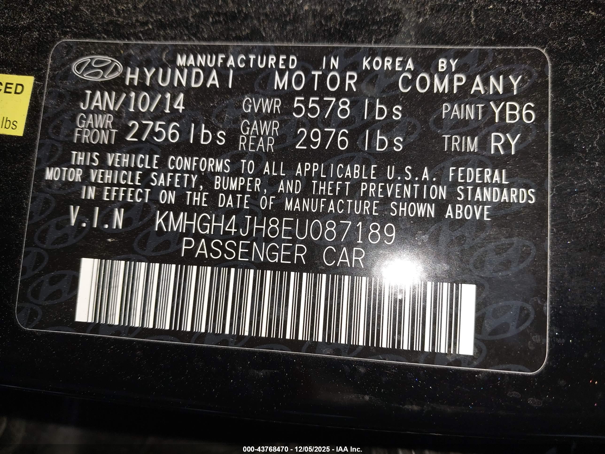 HYUNDAI EQUUS image 9