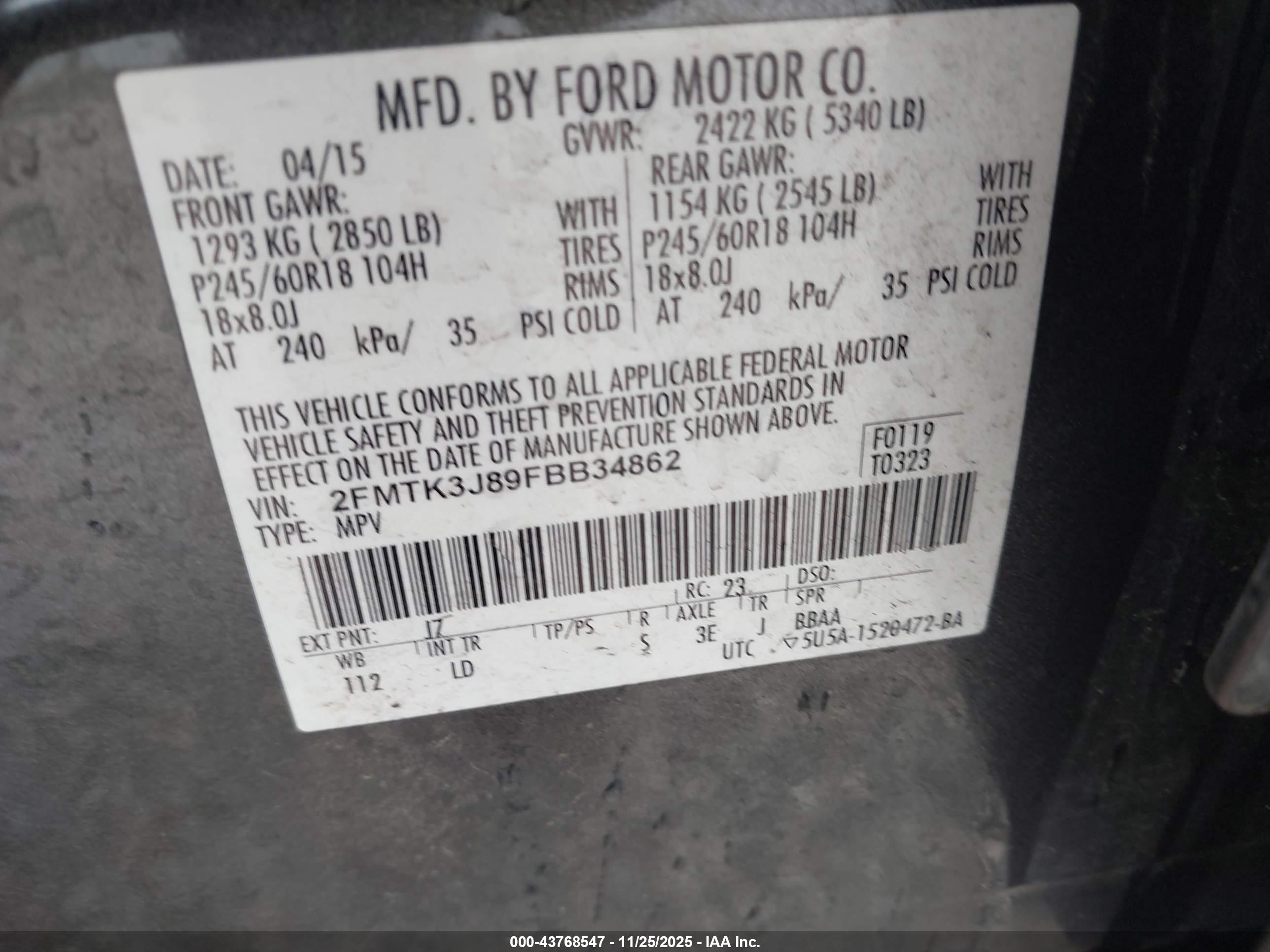 FORD EDGE image 9