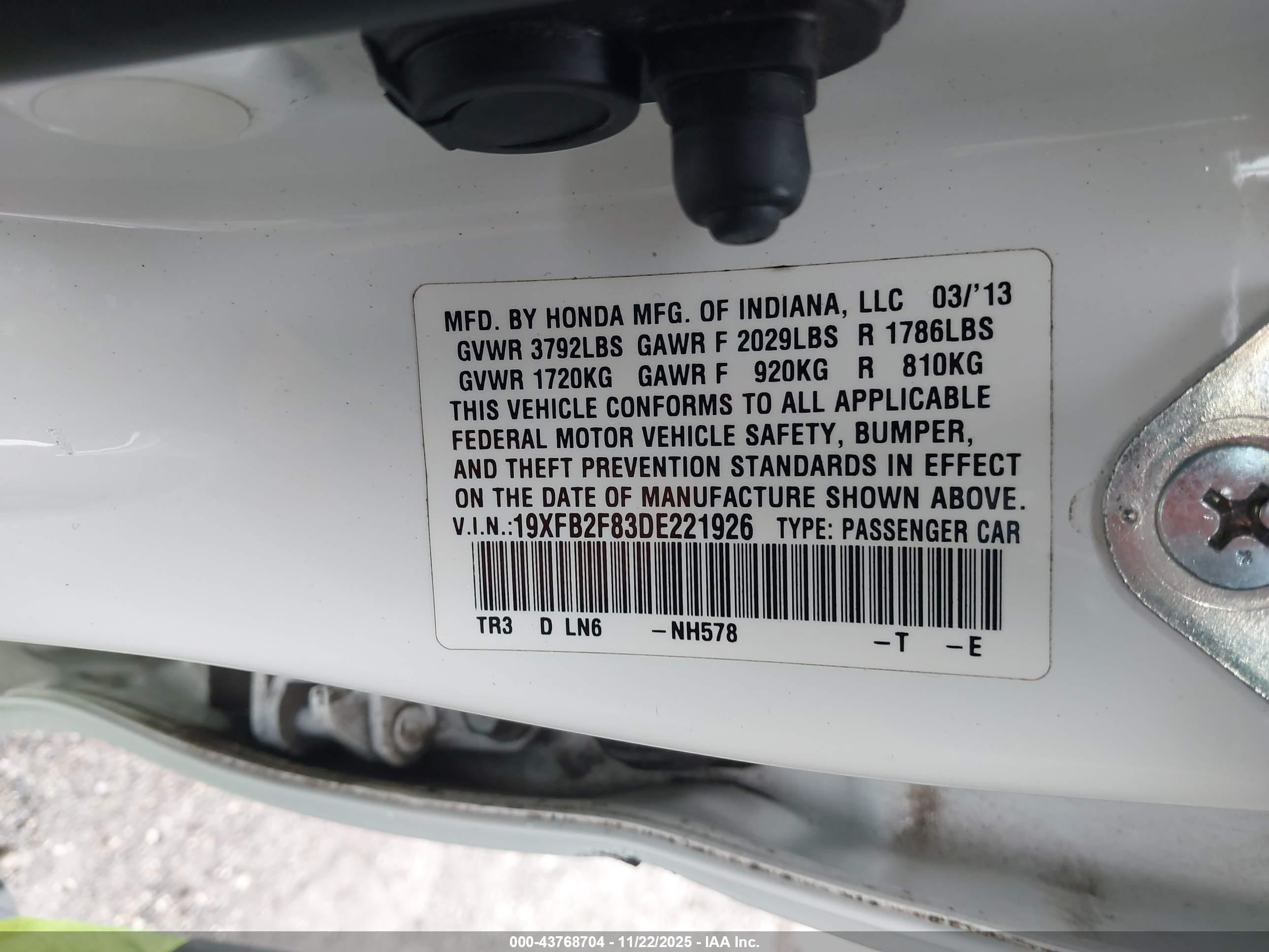 HONDA CIVIC image 9