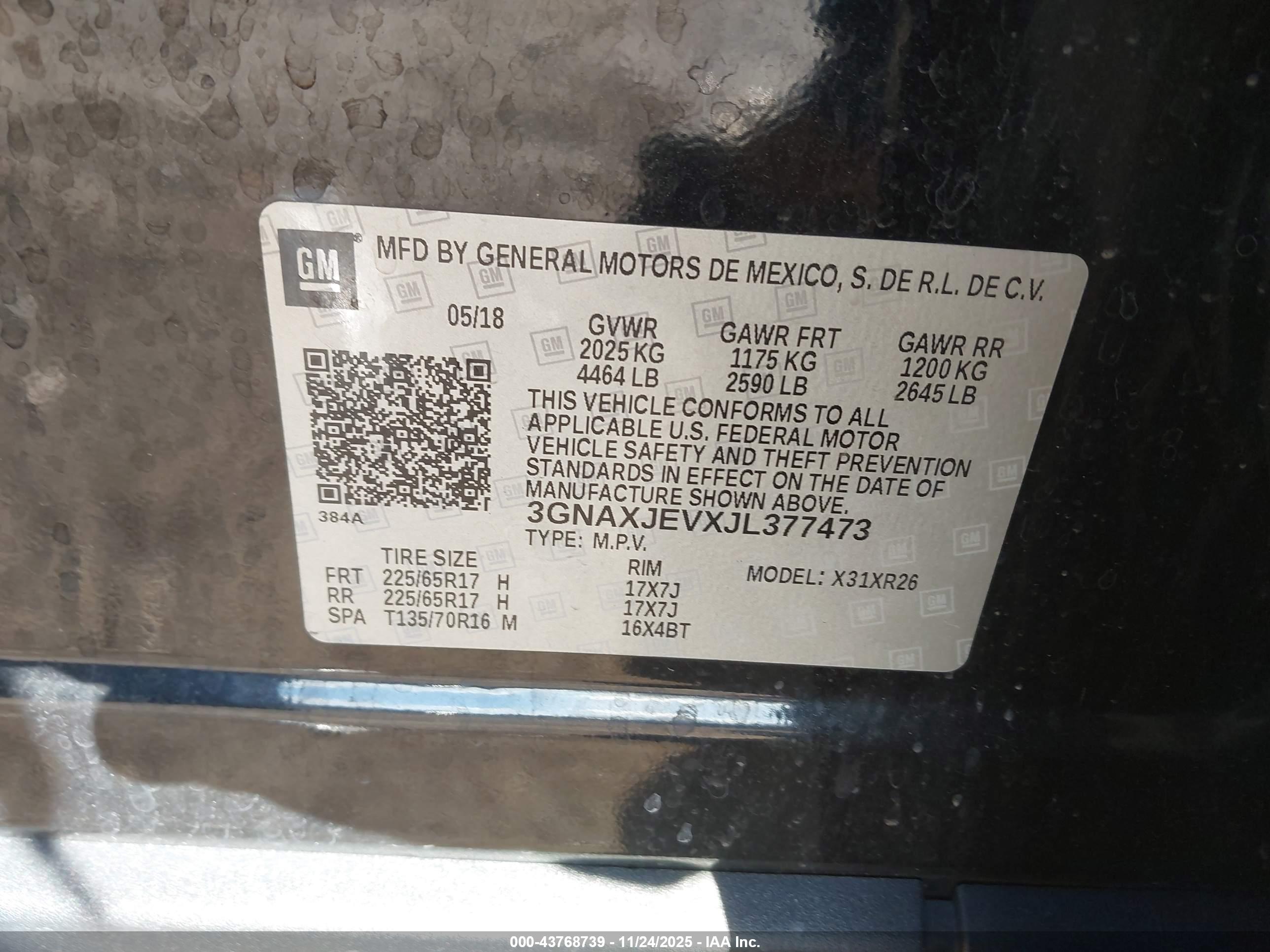 CHEVROLET EQUINOX image 9