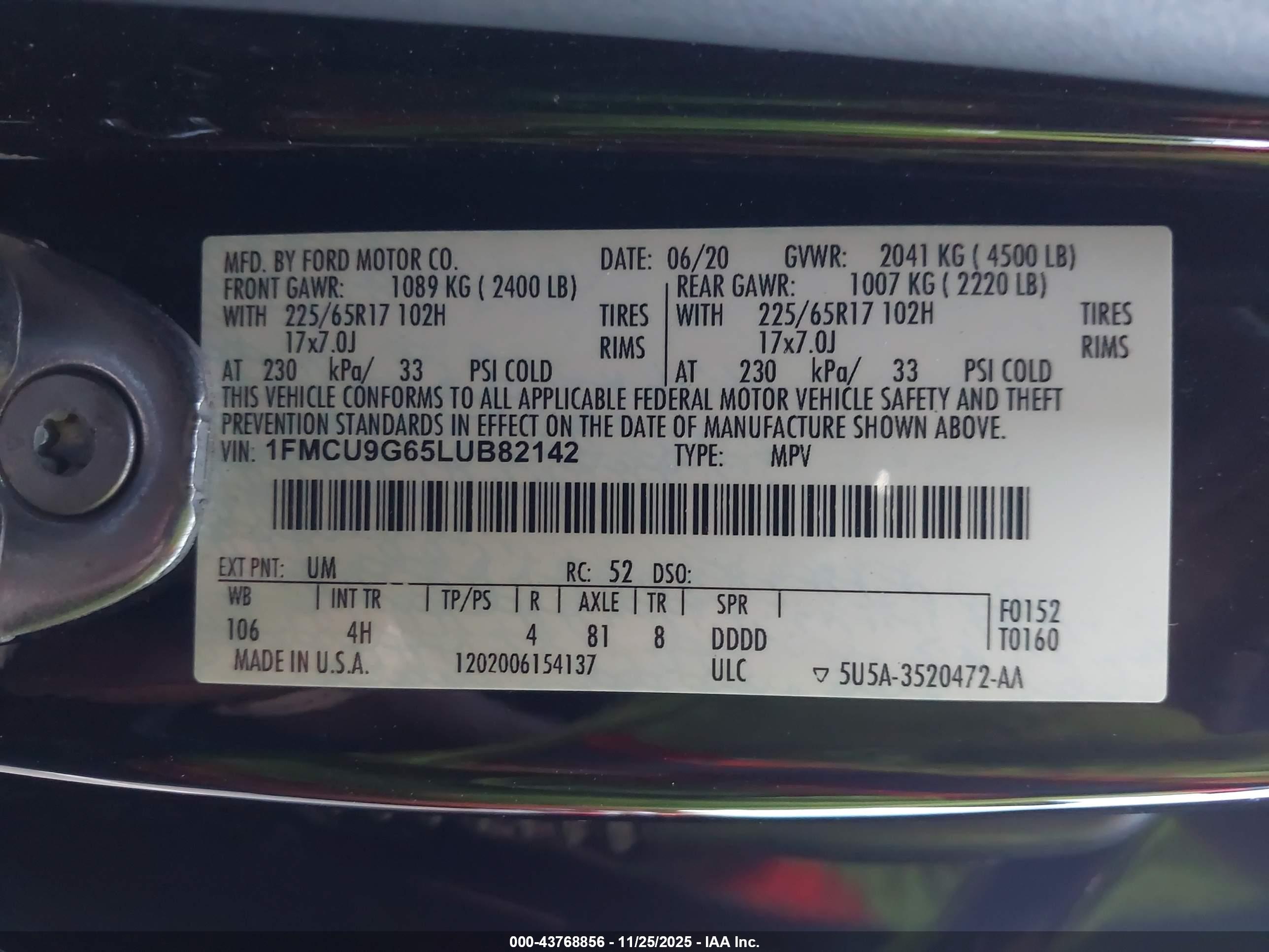 FORD ESCAPE image 9