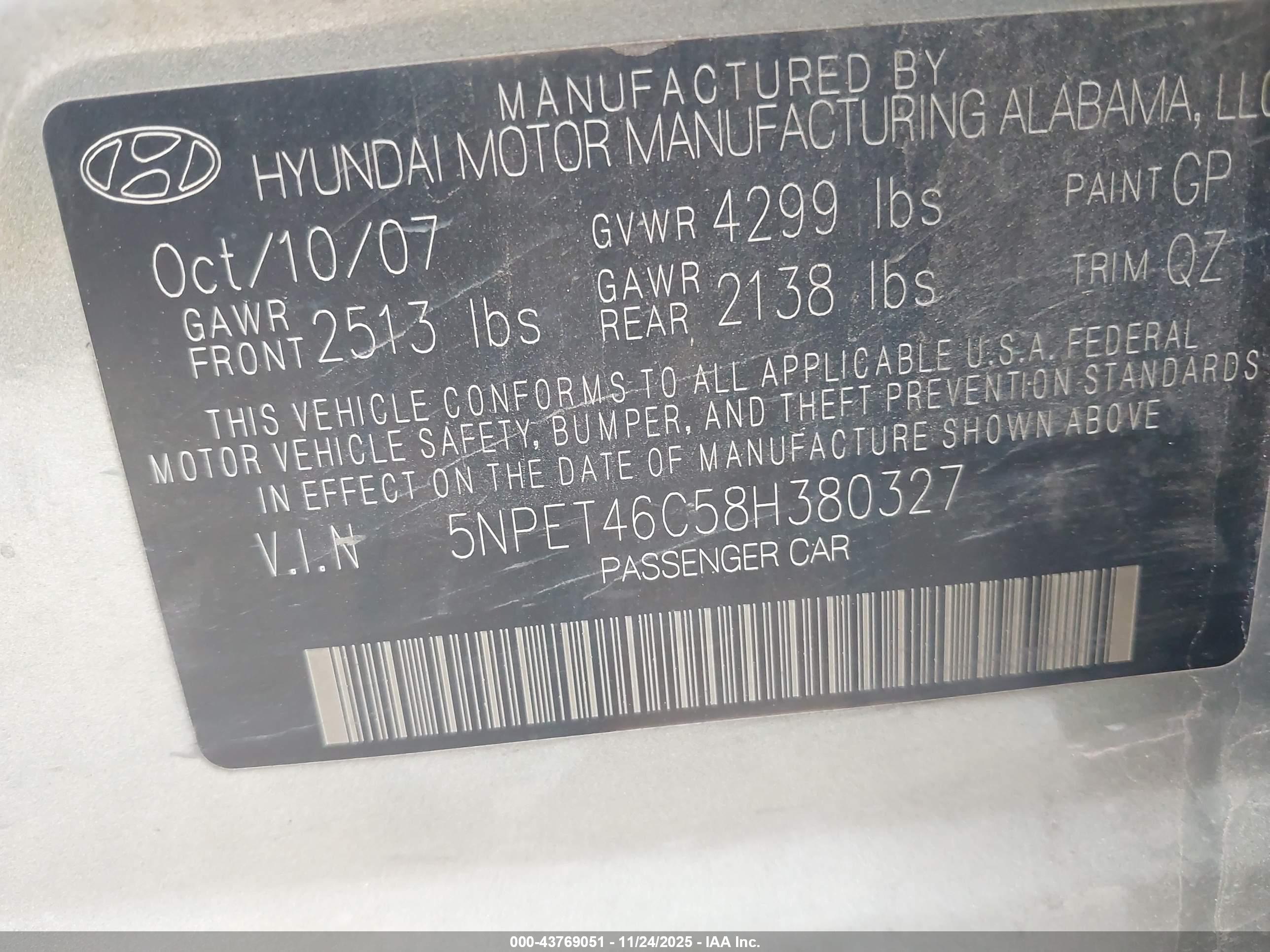 HYUNDAI SONATA image 9