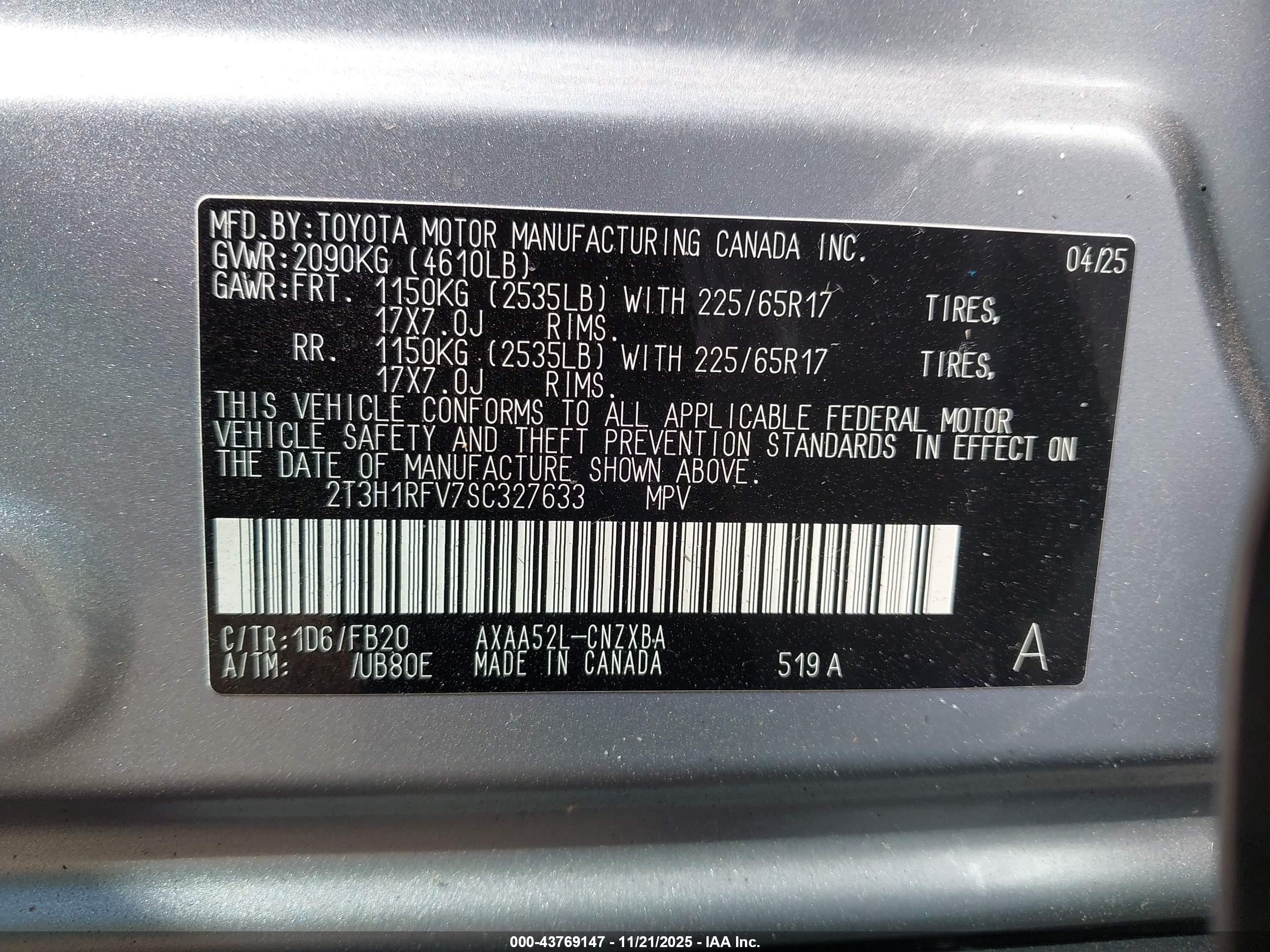 TOYOTA RAV4 image 9