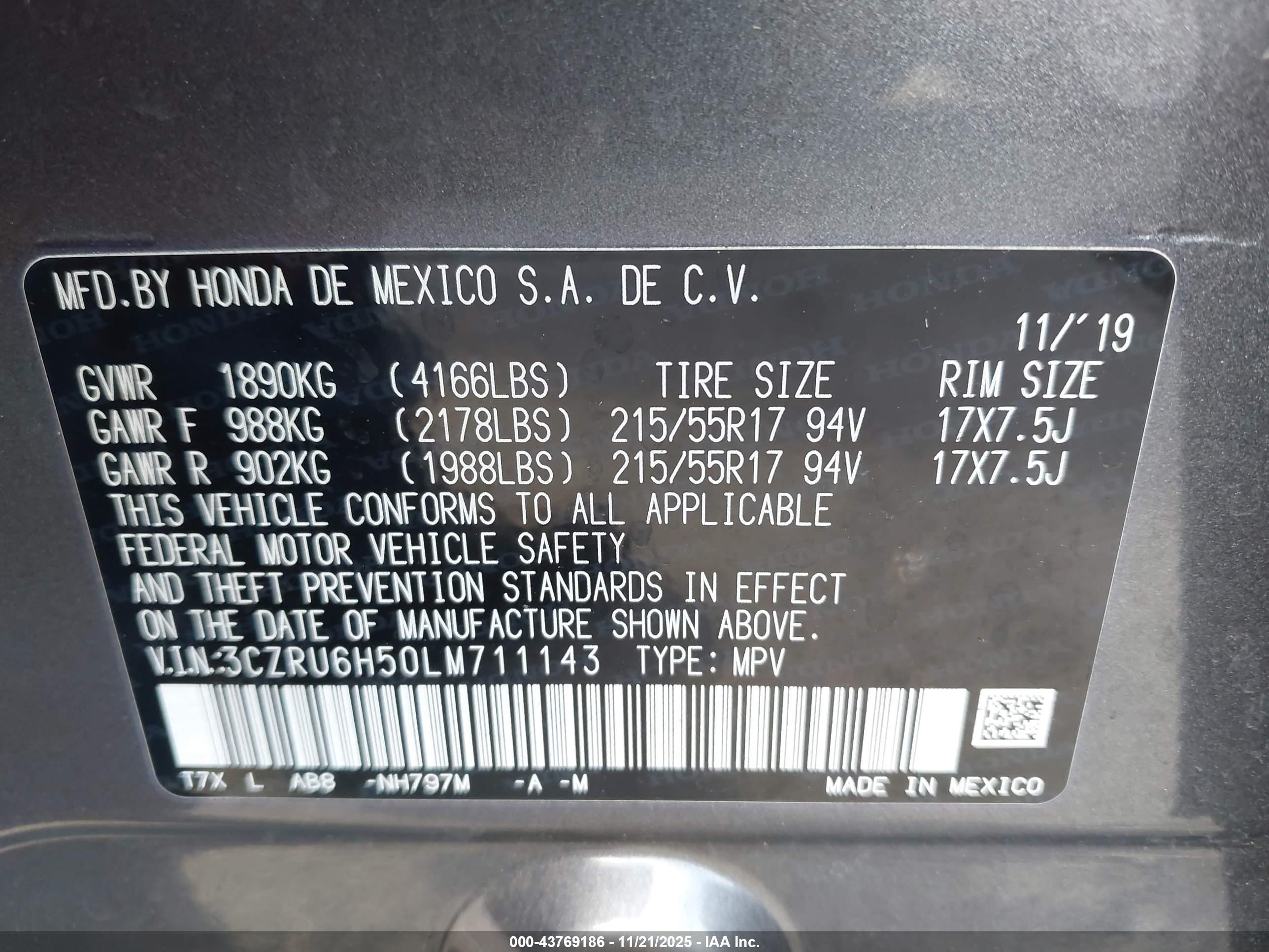 HONDA HR-V image 9